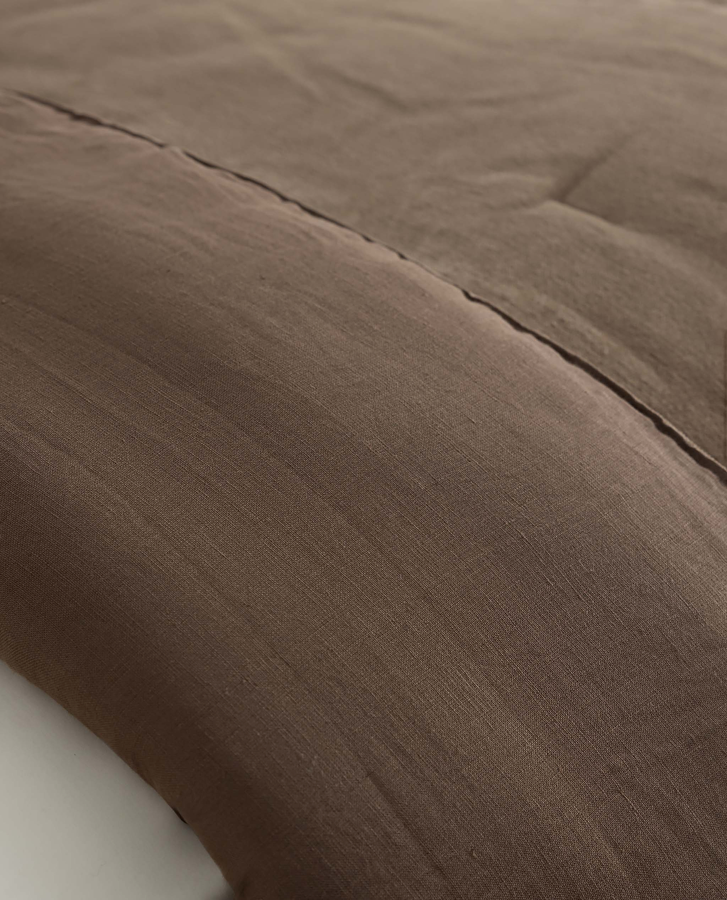 Cotton Velvet Quilt - Tobacco