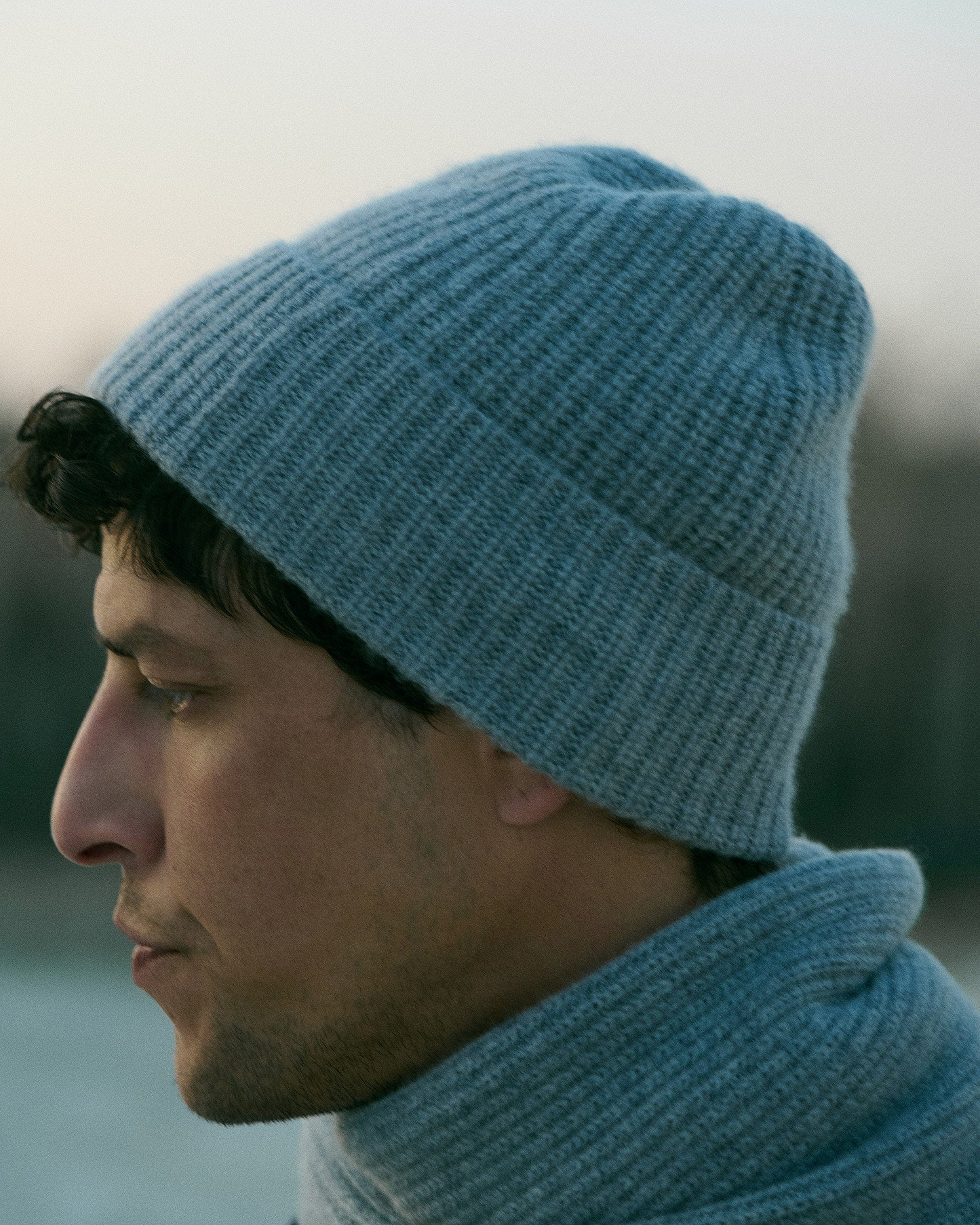 Men's Accessories Set (Beanie, Gloves & Scarf) - Medium Grey
