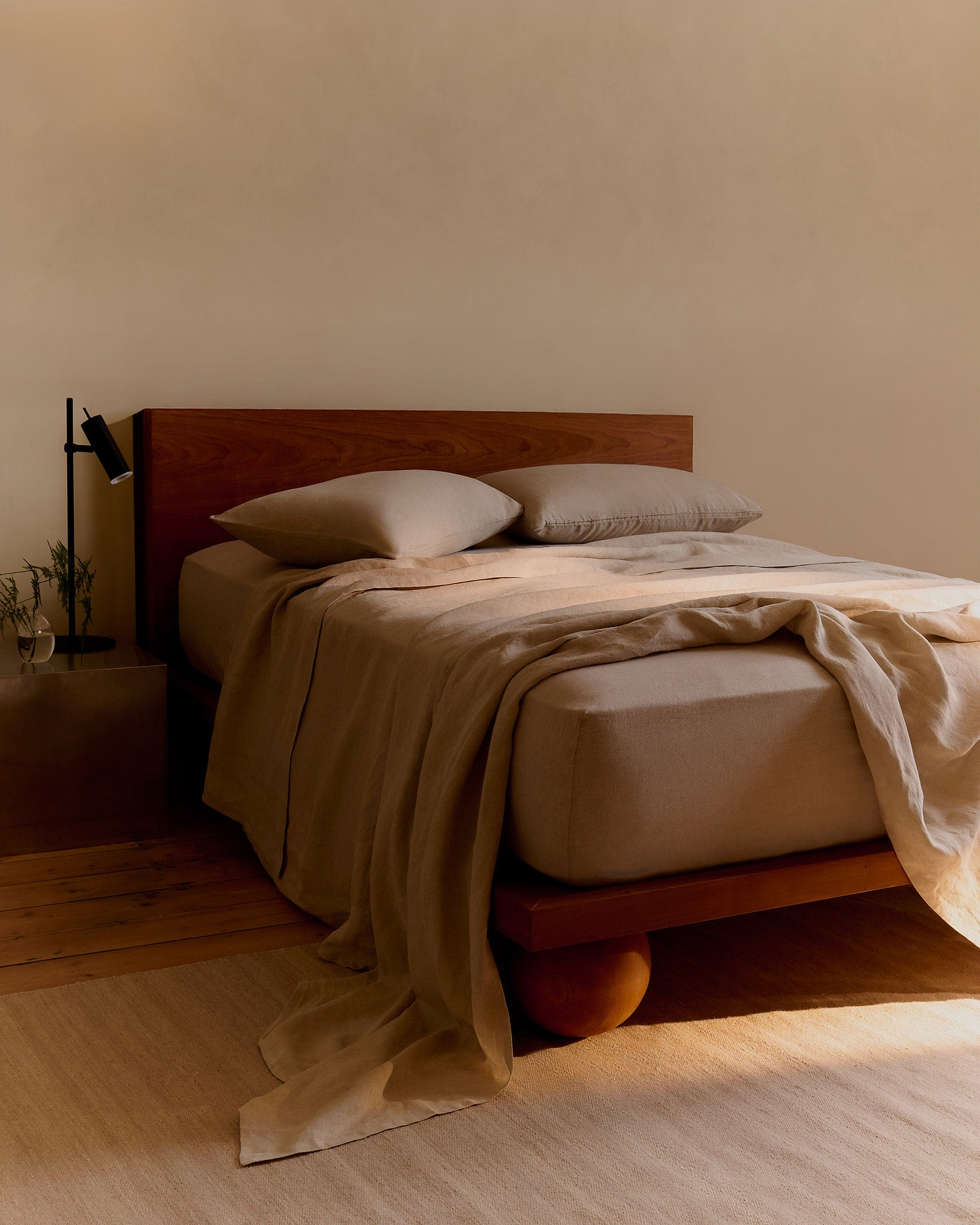 Relaxed & Refined Linen Duvet Set - Natural