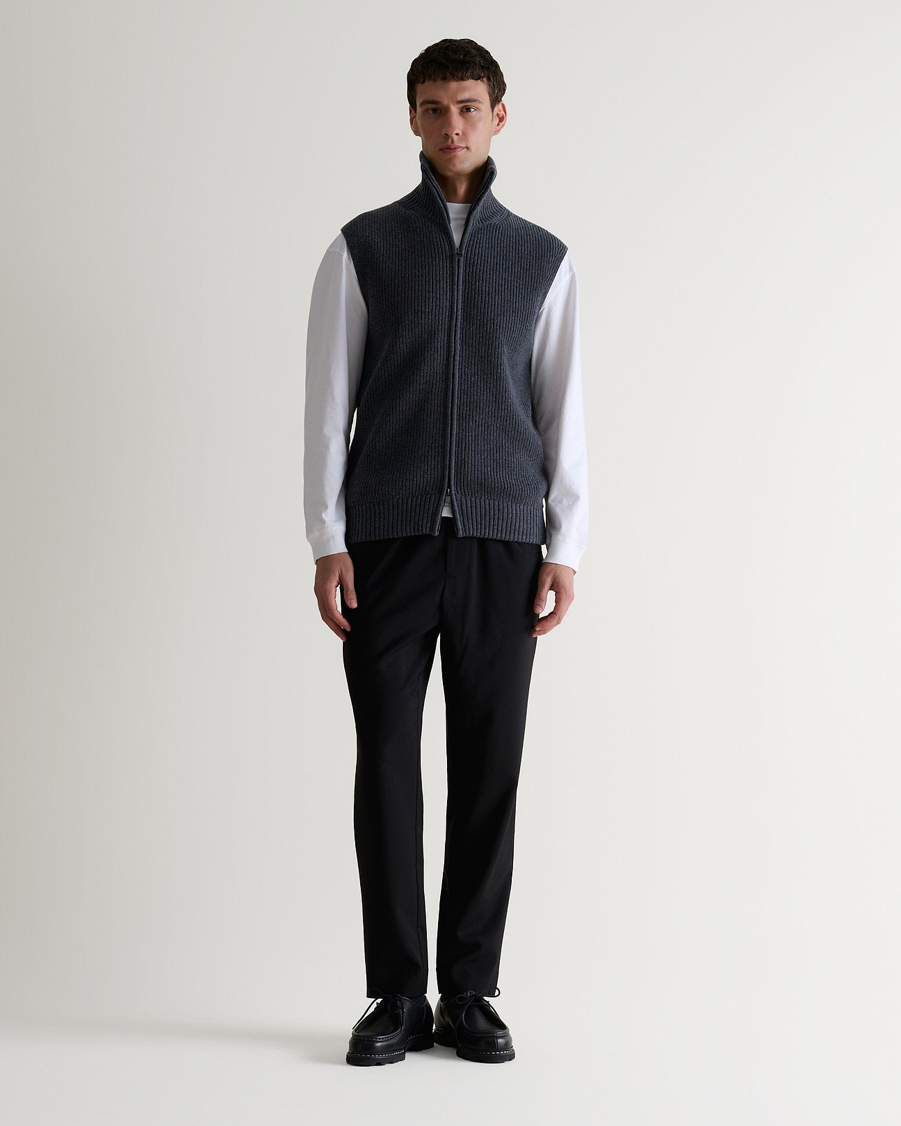 Hip-length hem