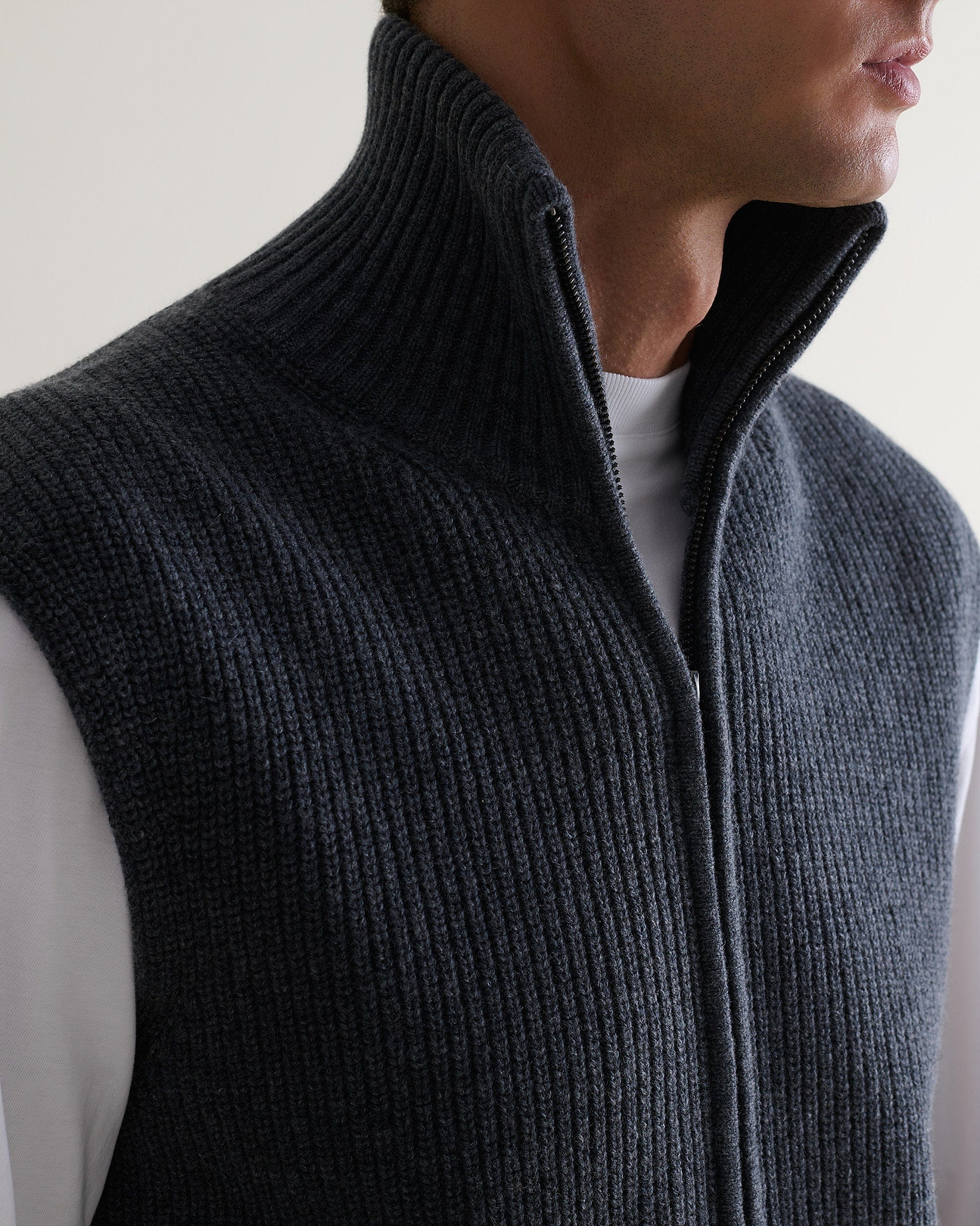 High funnel neckline