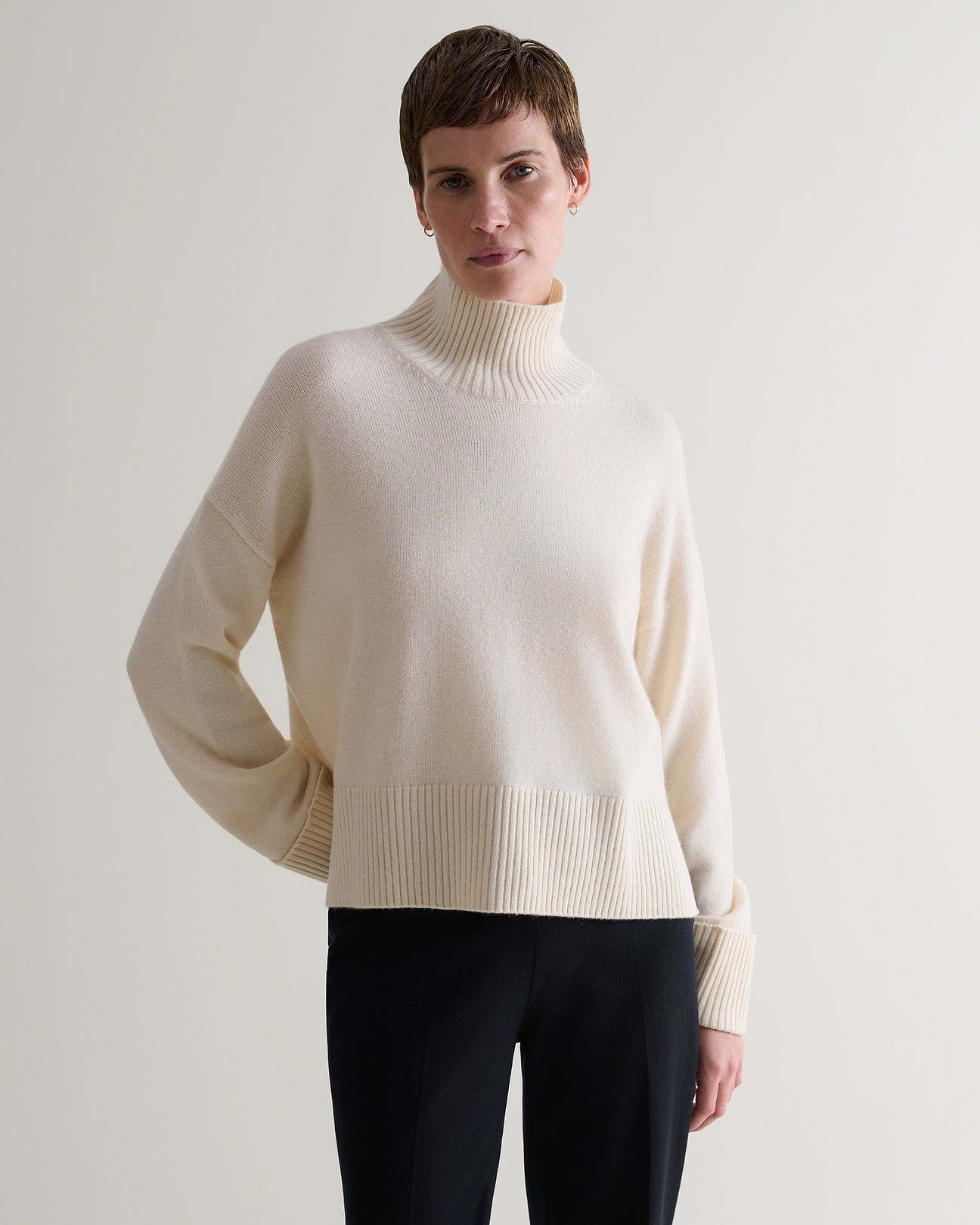 Relaxed boxy fit