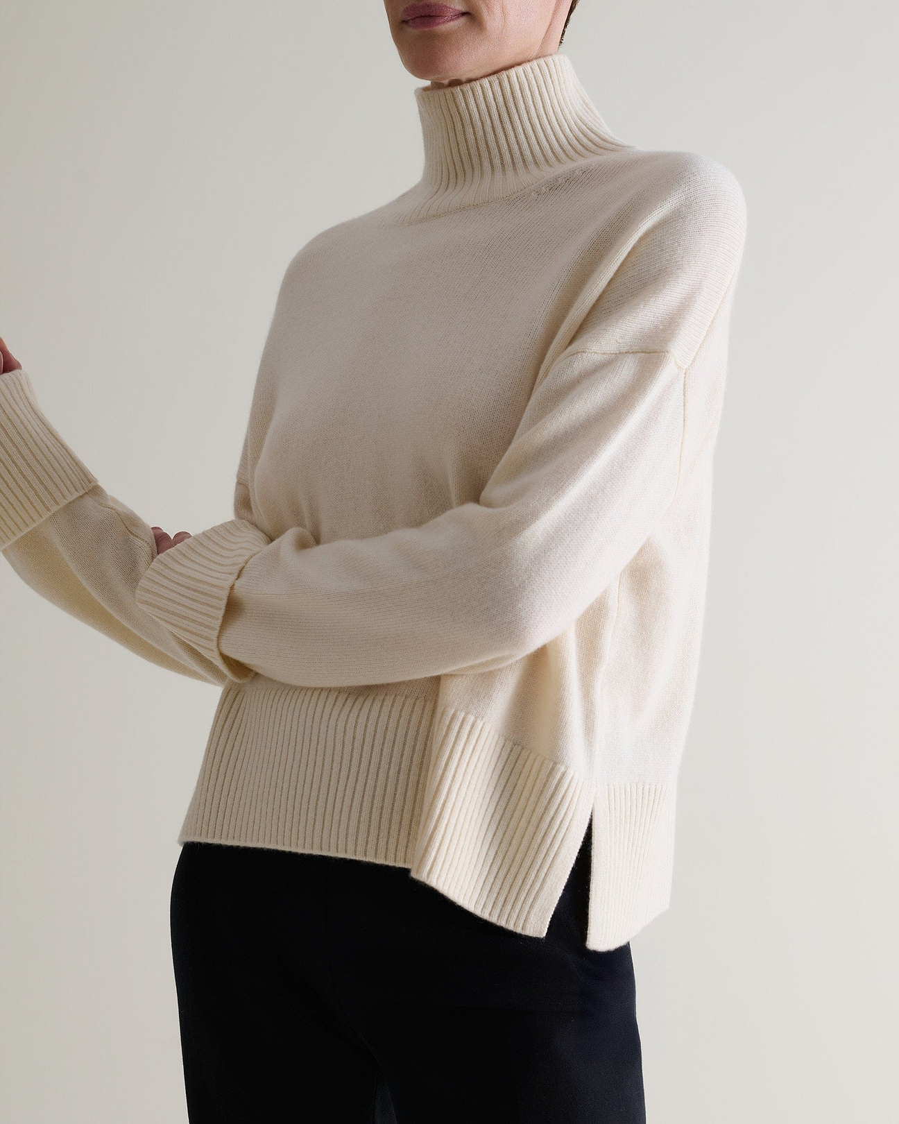Deep folded cuffs