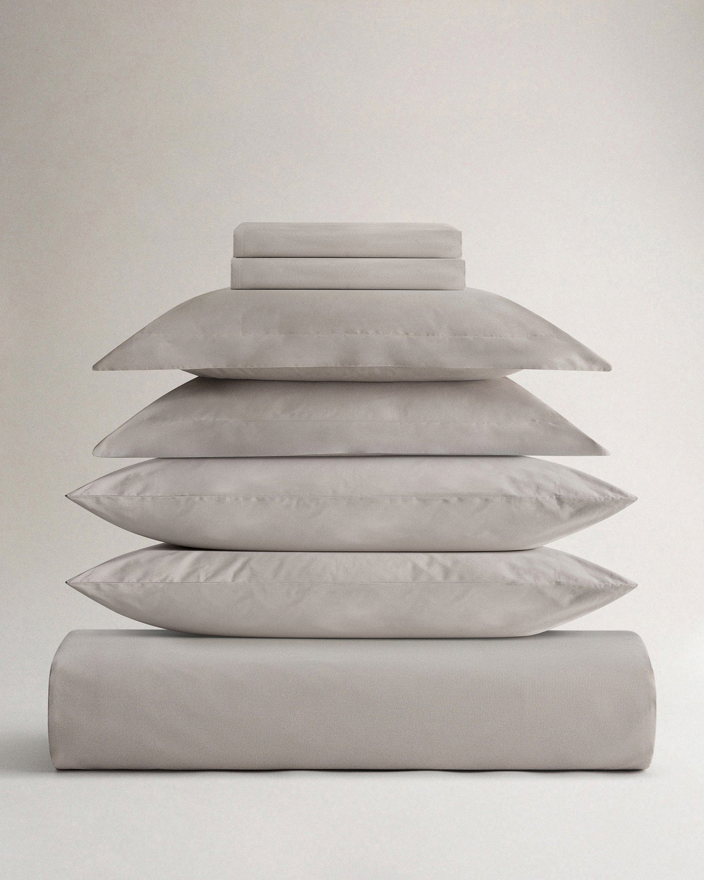 Soft & Smooth Cotton Deluxe Duvet Bundle - Pebble - Queen
