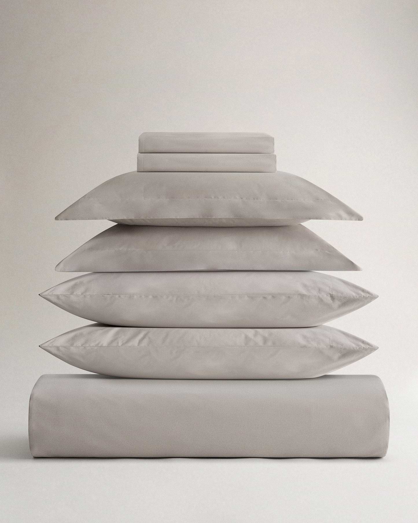 Soft & Smooth Cotton Deluxe Duvet Bundle - Pebble - EU King