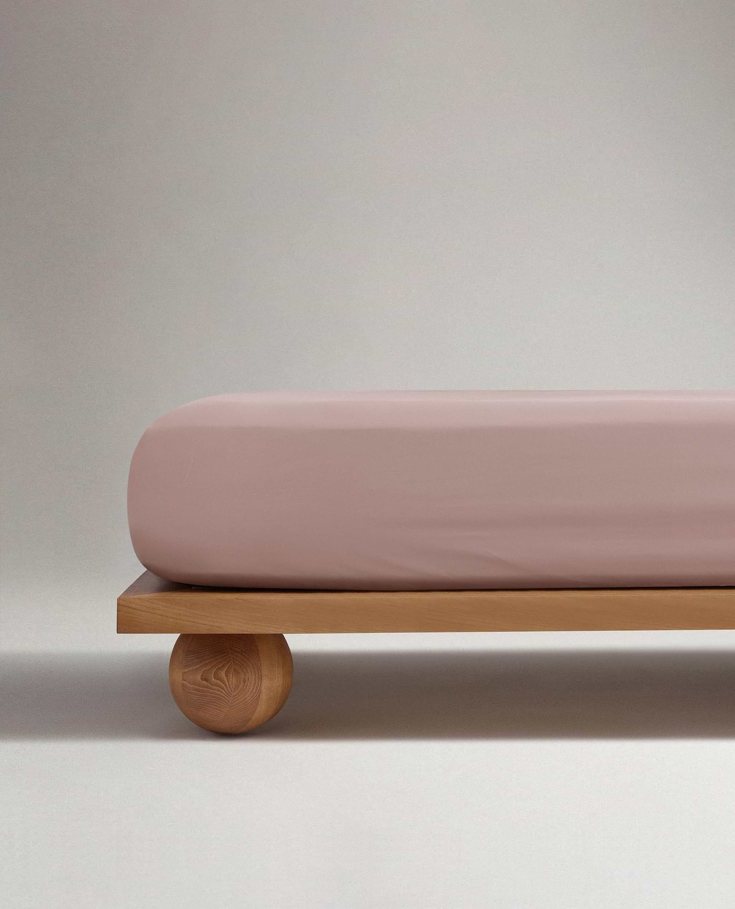 Crisp & Cool Organic Cotton Fitted Sheet - Clay