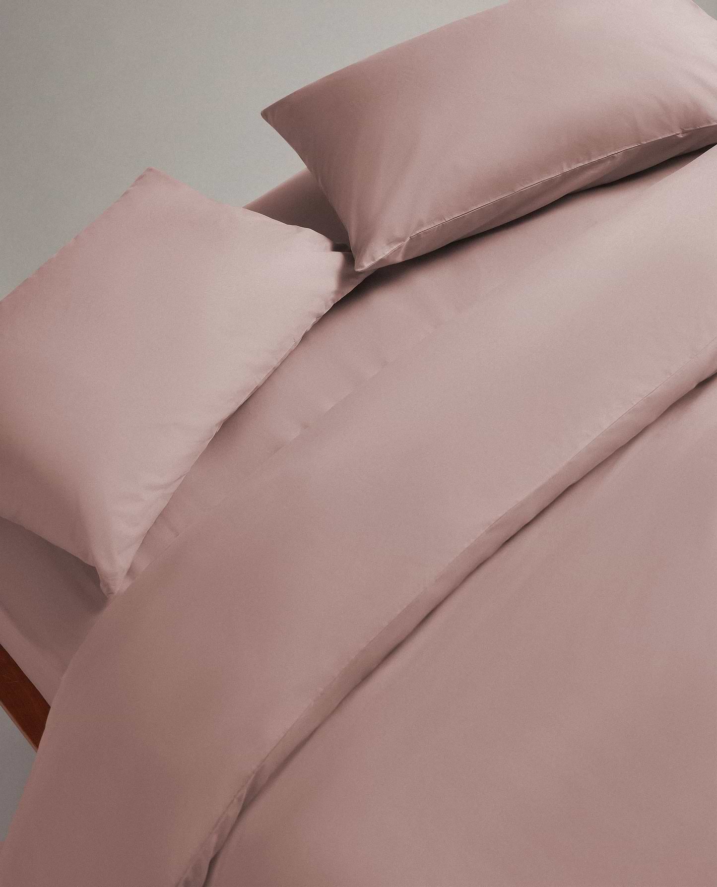 Crisp & Cool Organic Cotton Duvet Set - Clay