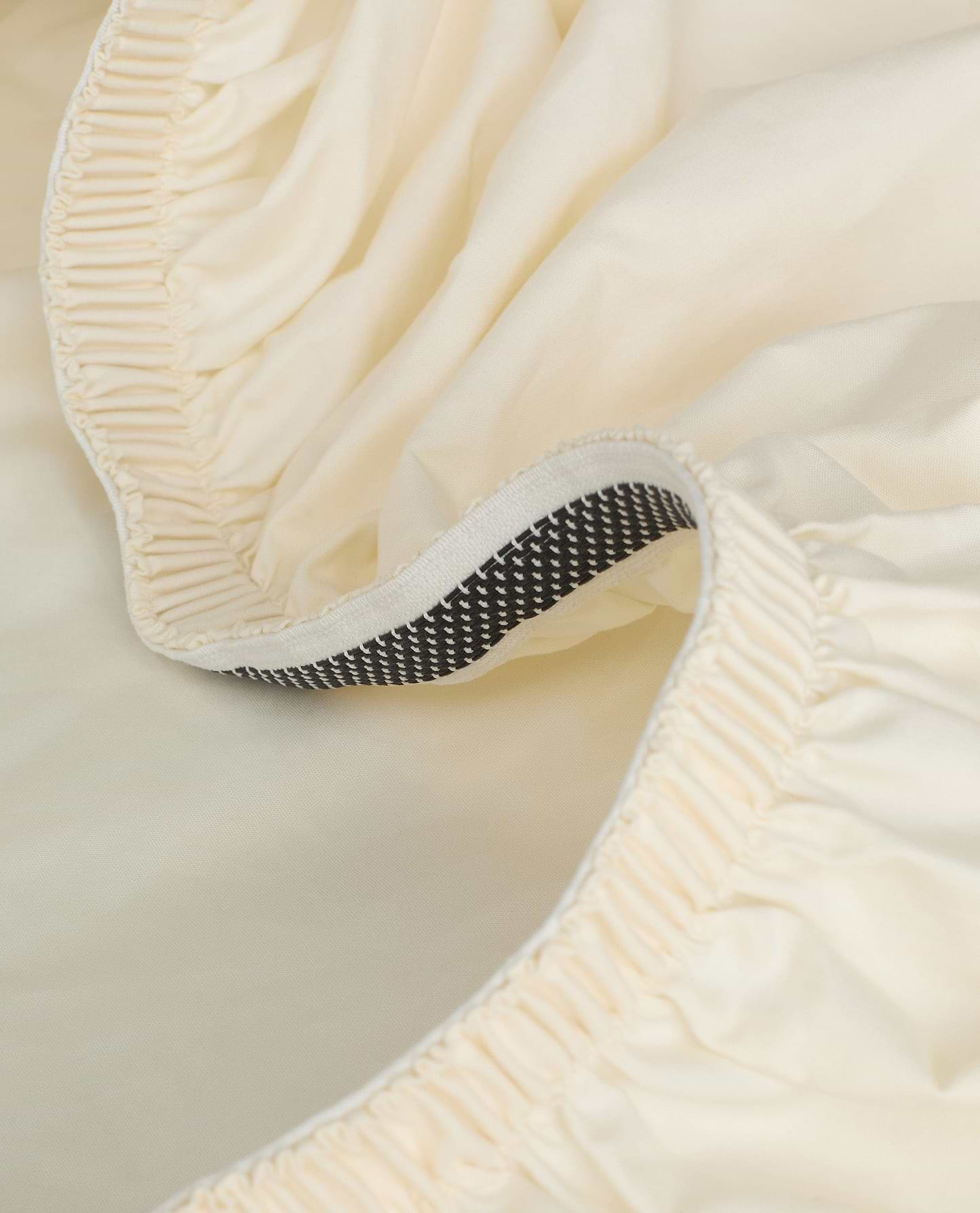 The Crisp & Cool Organic Sheet Set - Buttermilk