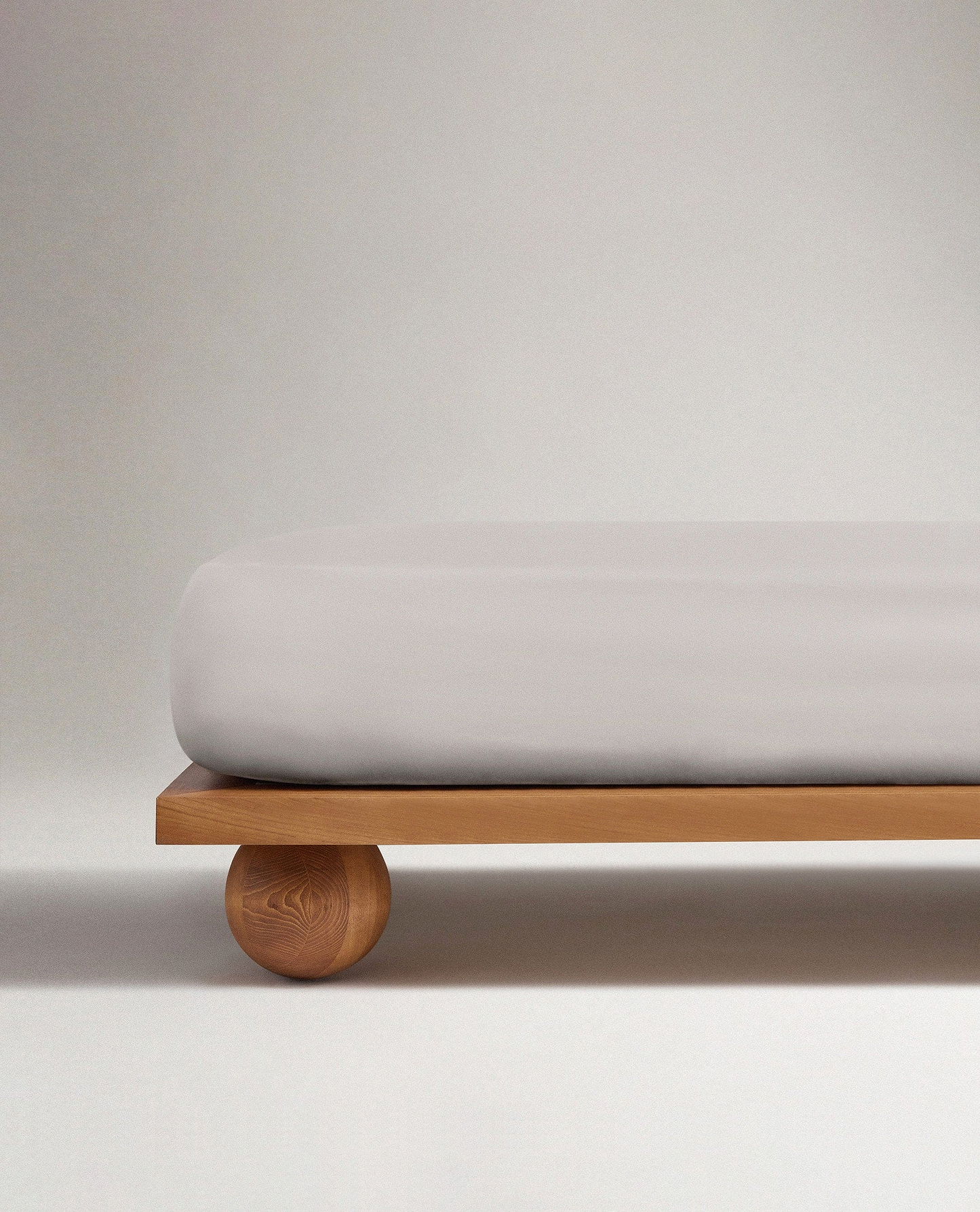 Crisp & Cool Organic Cotton Deep Fitted Sheet - Pebble