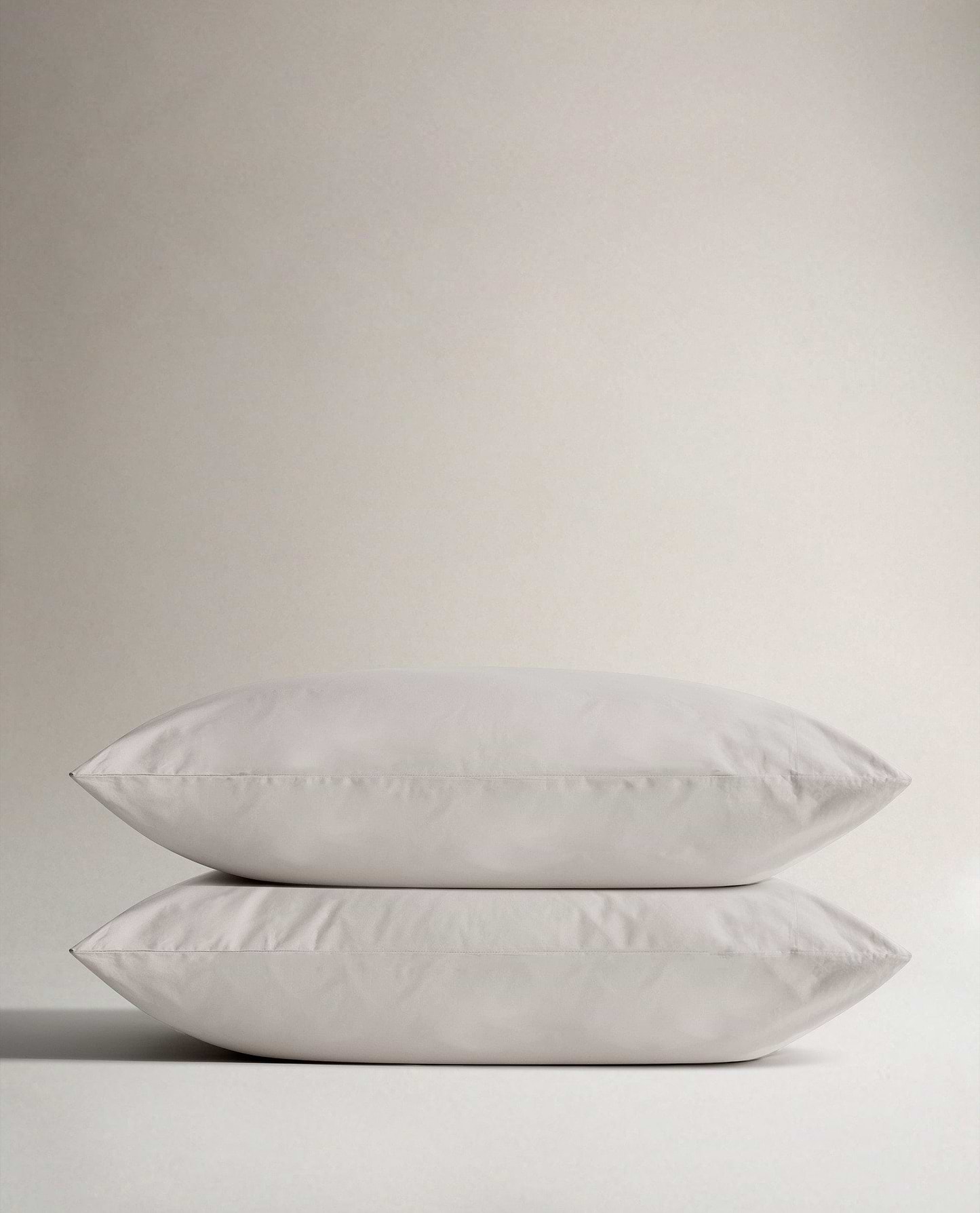 Crisp & Cool Organic Cotton Pillowcase Set - Pebble