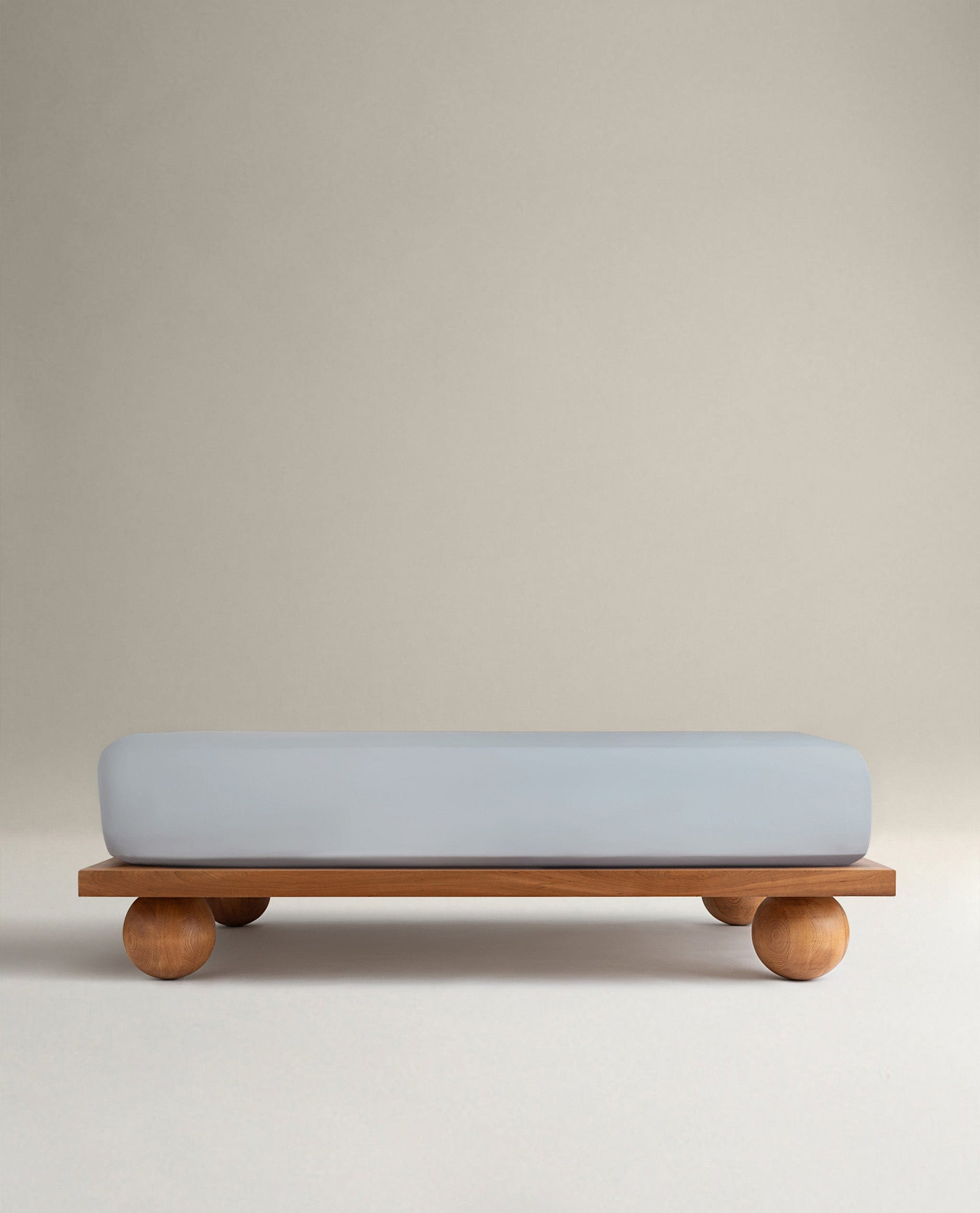 Crisp & Cool Organic Cotton Fitted Sheet - Cornflower