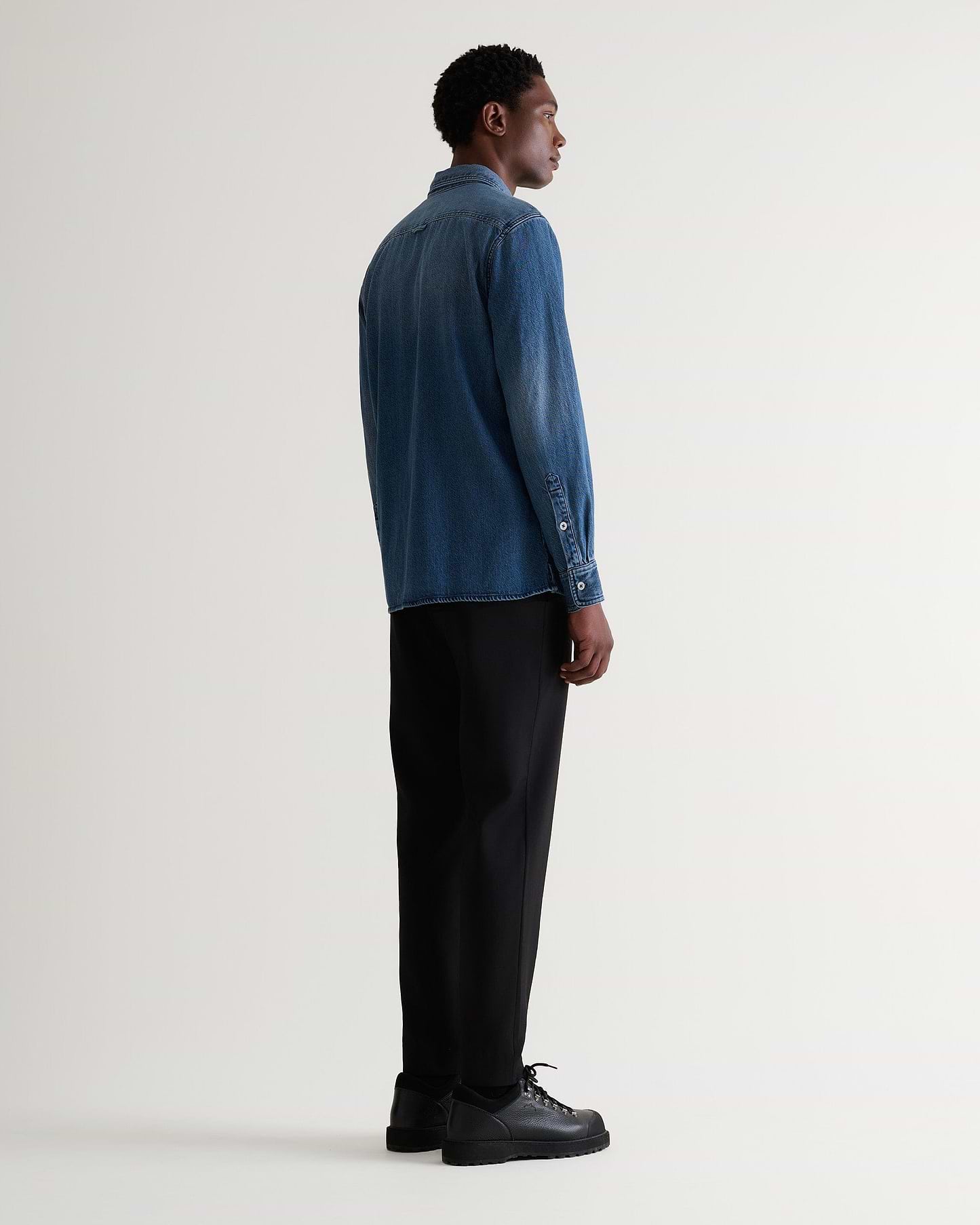 Men's Denim Shirt - Medium Rinse
