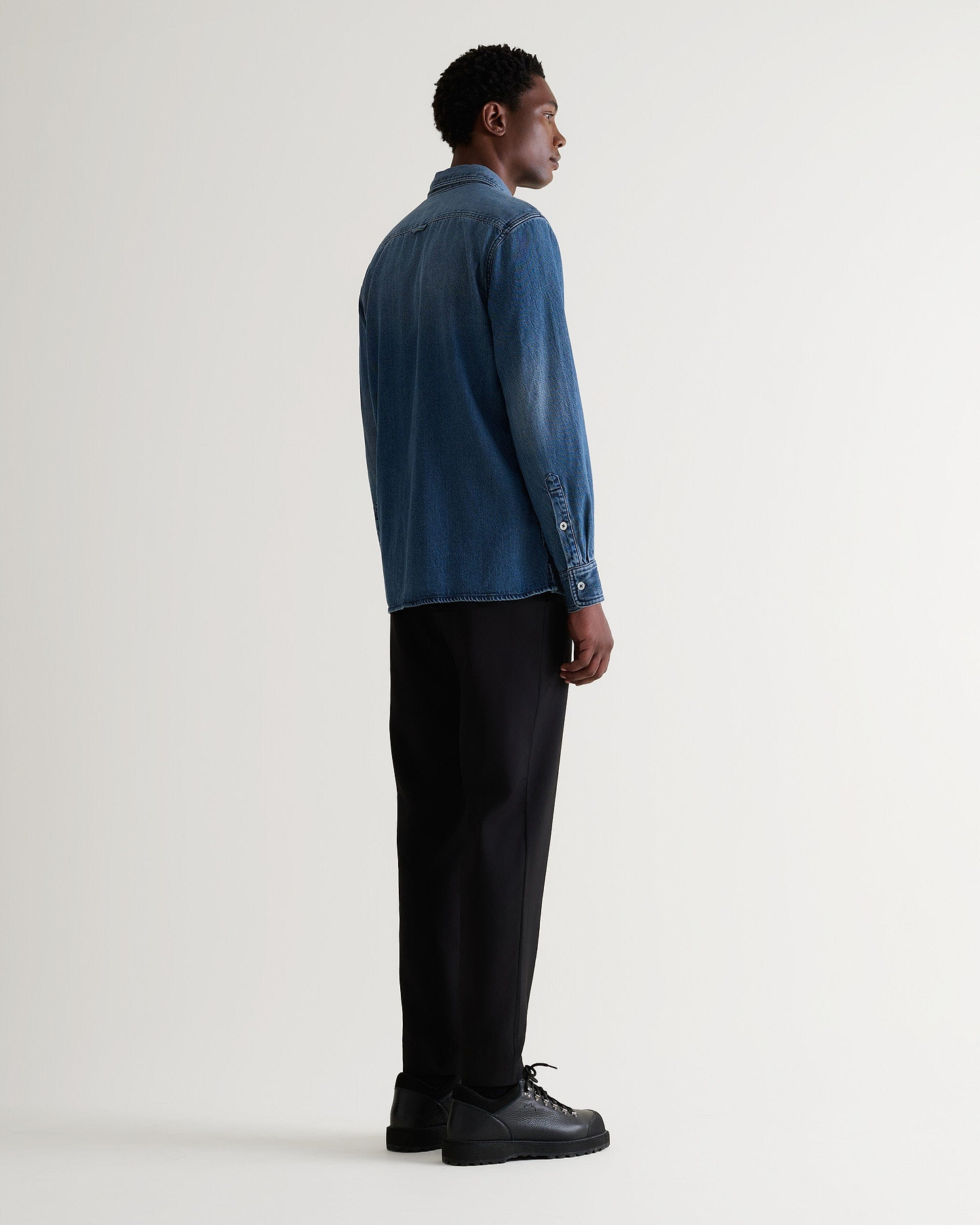 Men's Denim Shirt - Medium Rinse