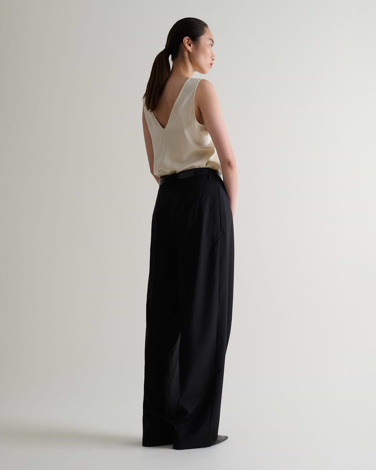Women's Easy-Silk Sleeveless Top - Alabaster
