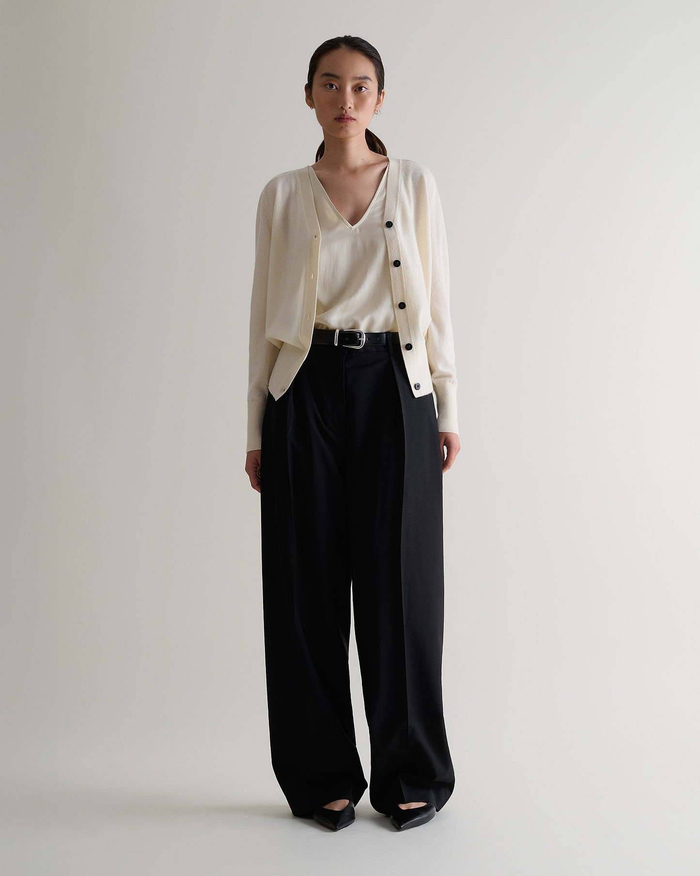 Women's Easy-Silk Sleeveless Top - Alabaster