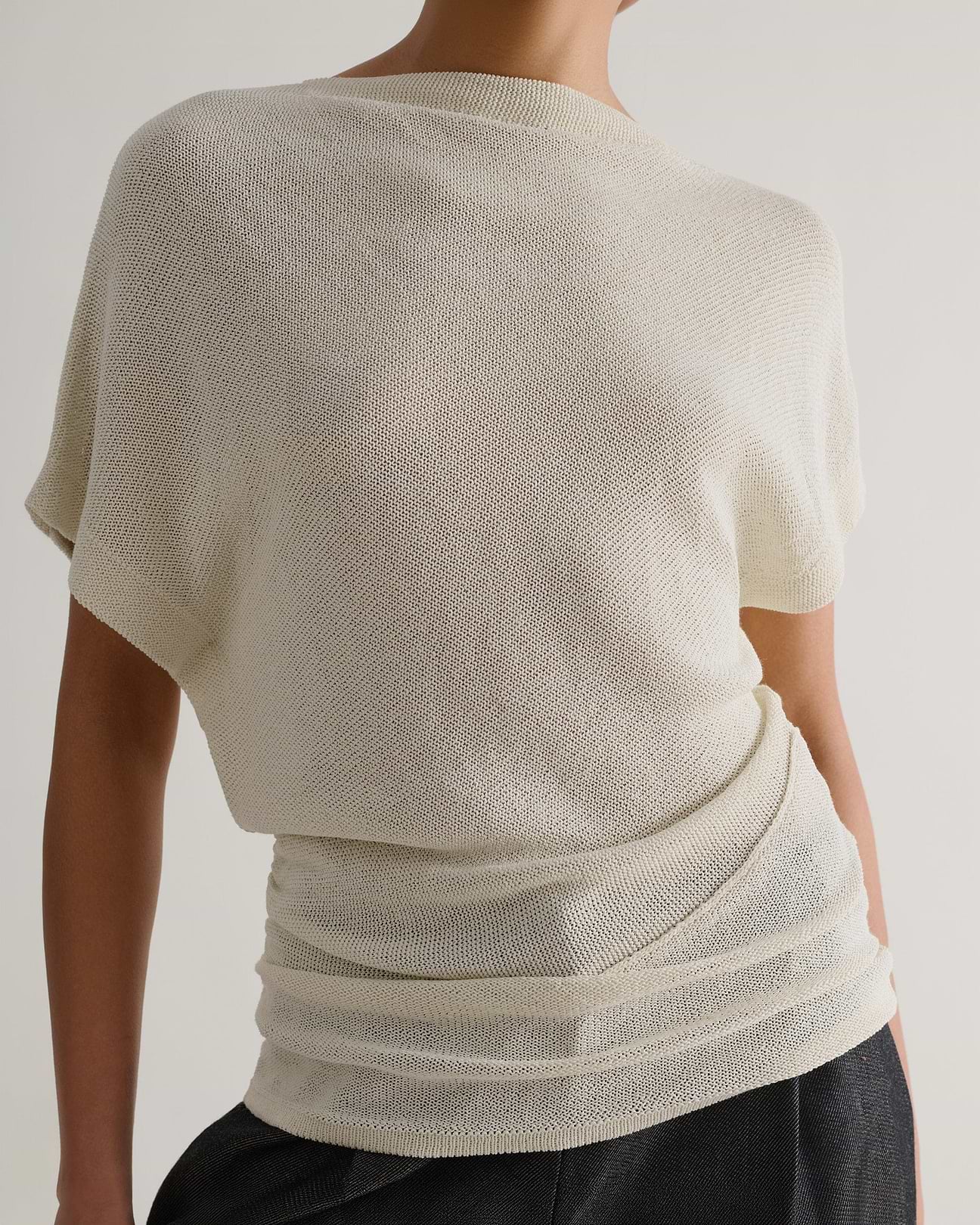 Women's Japanese Paper Yarn Twist Top | Rise & Fall