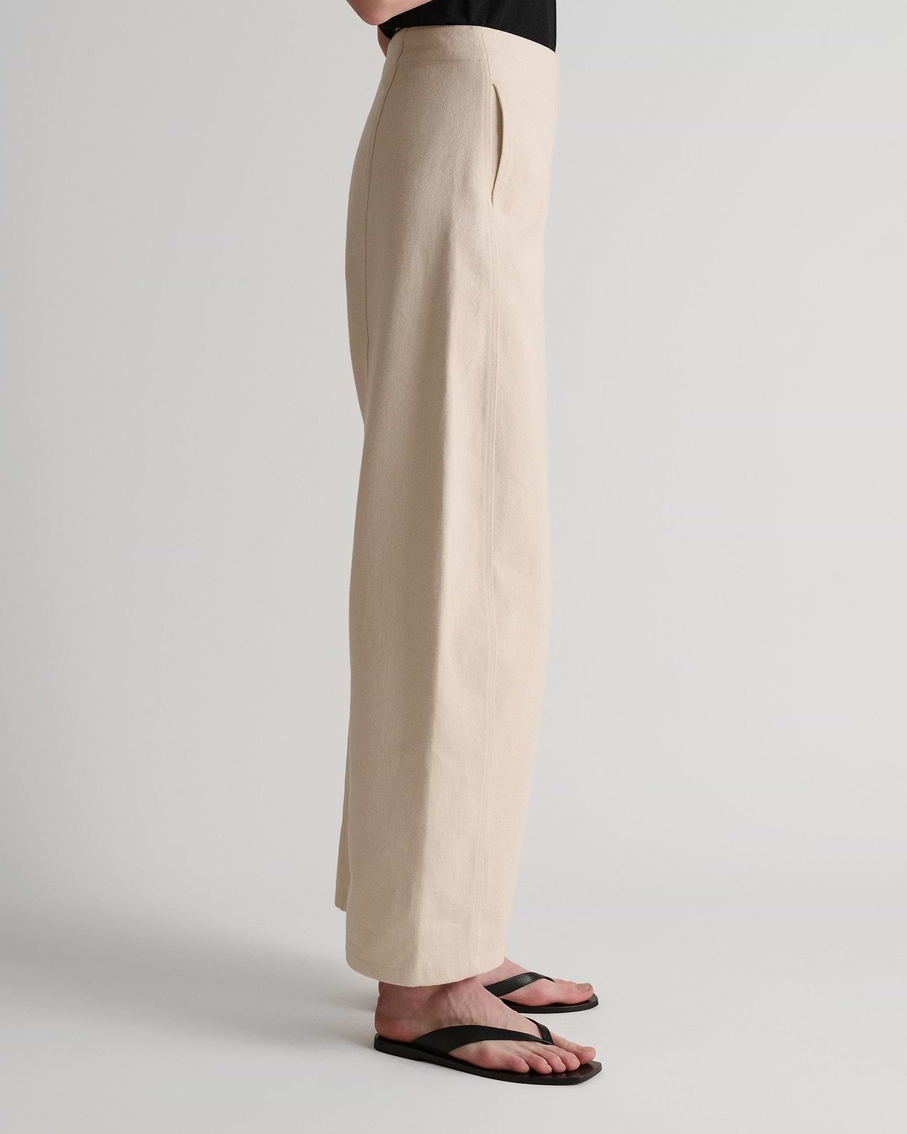 On seam front pockets