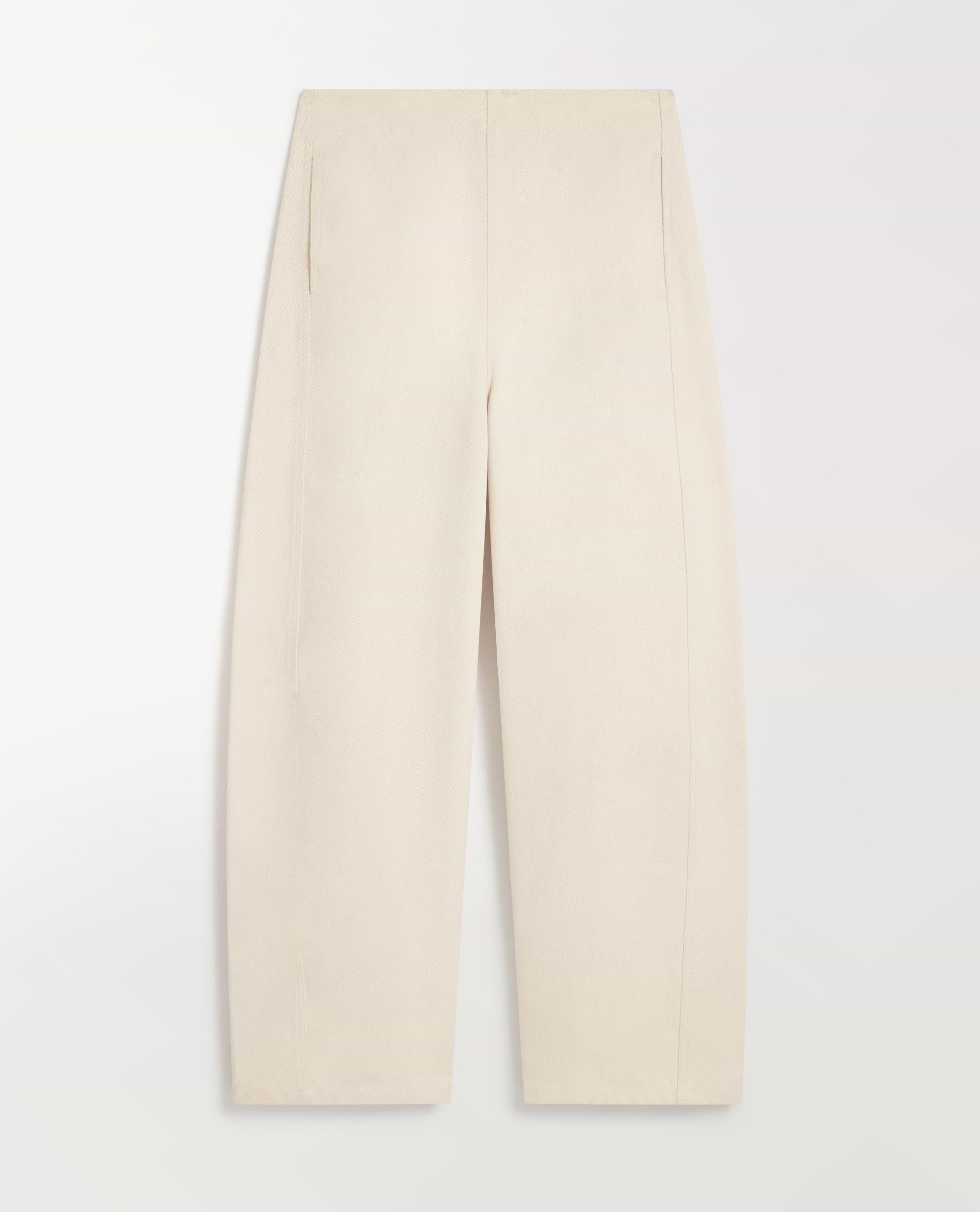 Women's Organic Cotton Barrel Leg Jean - Bone