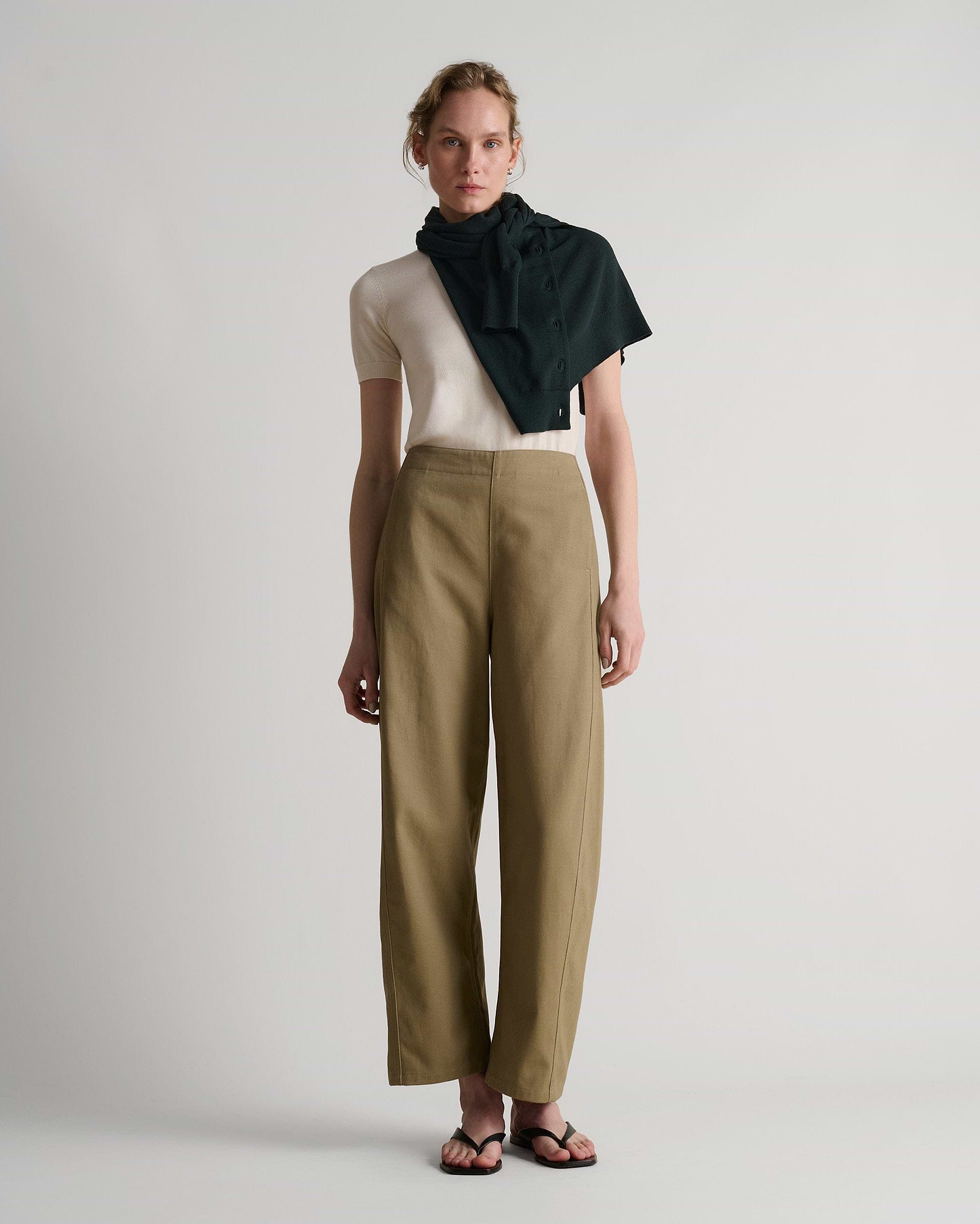 Women's Organic Cotton Barrel Leg Jean - Silt