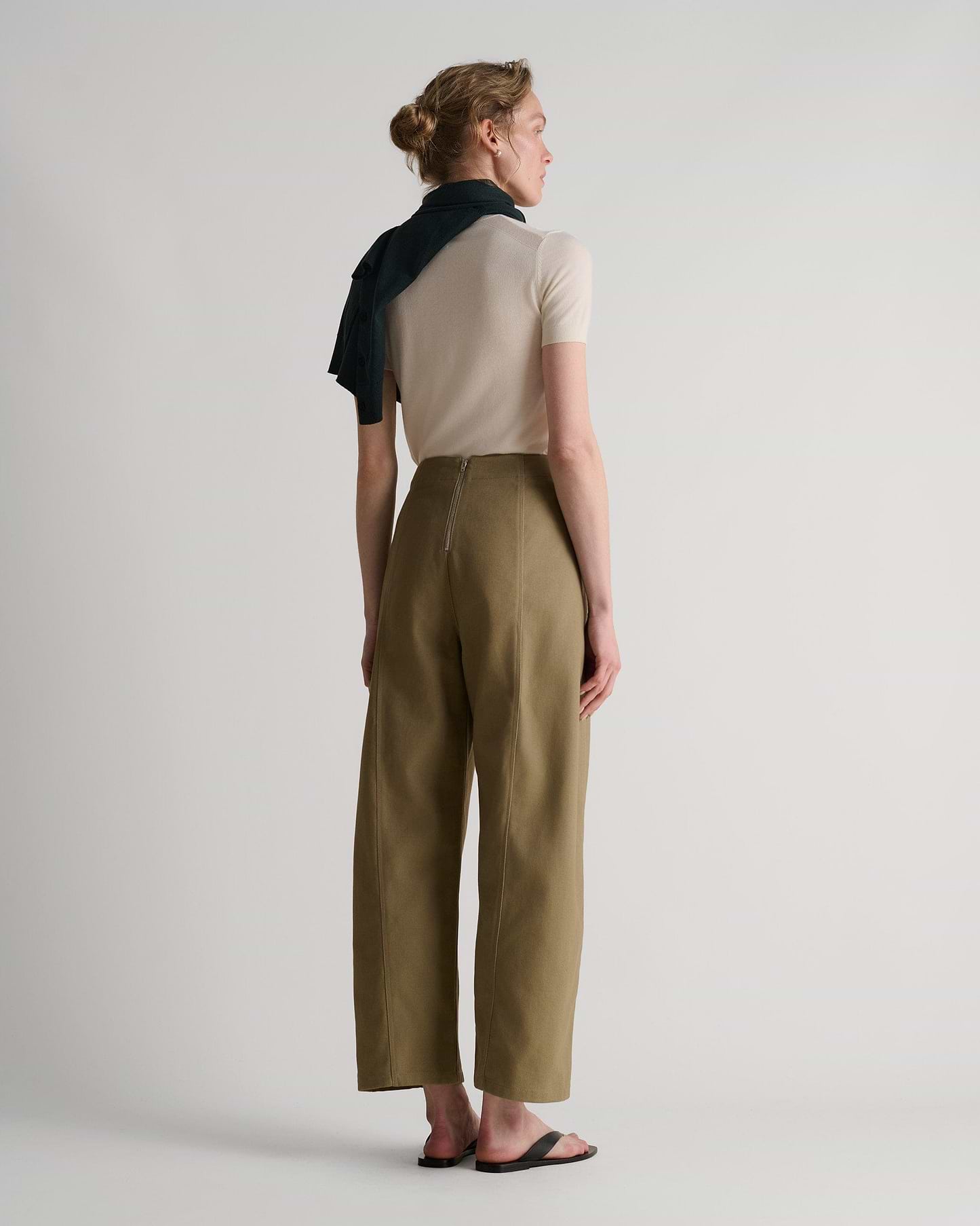 Women's Organic Cotton Barrel Leg Jean - Silt