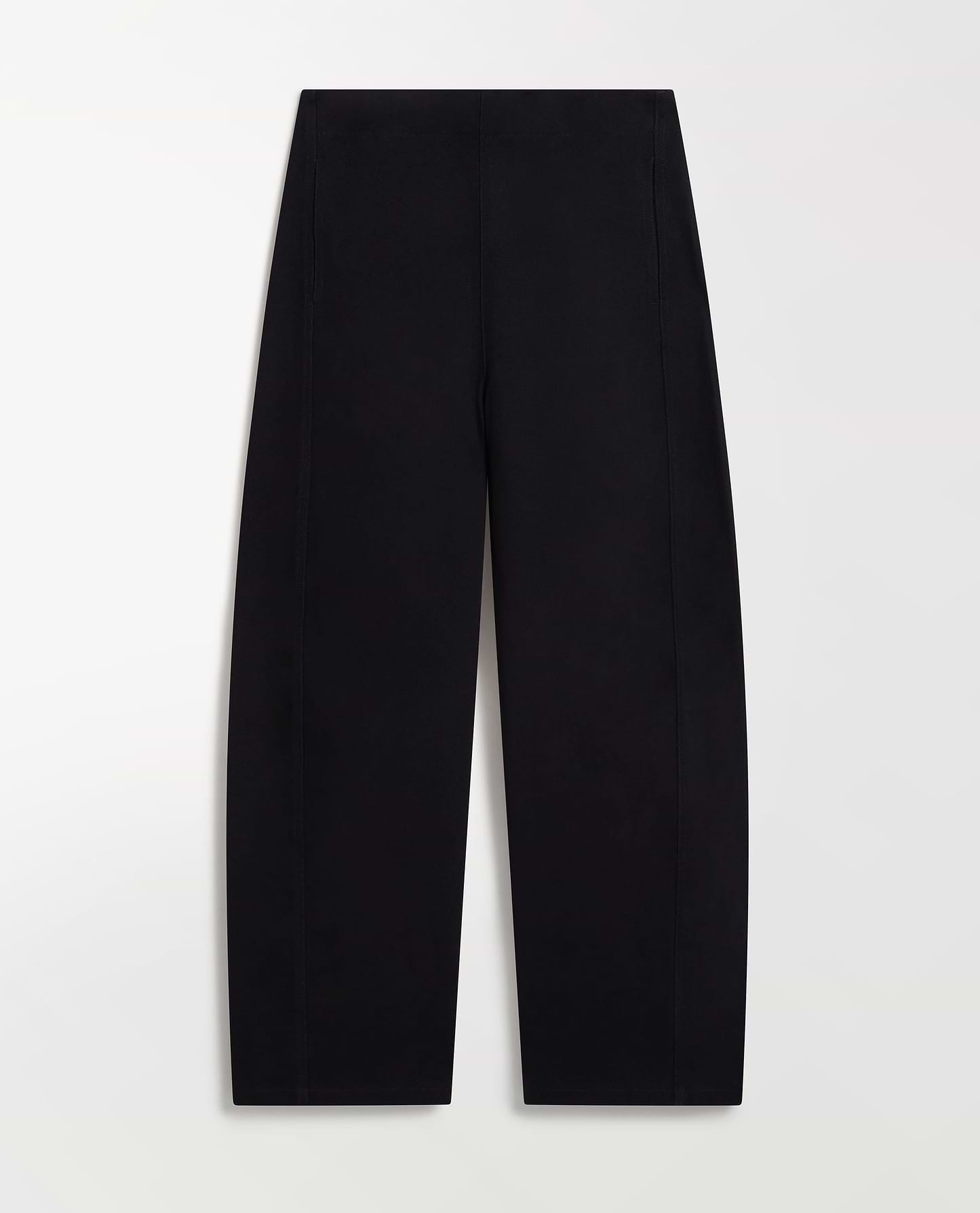 Women's Organic Cotton Barrel Leg Jean - Washed Black
