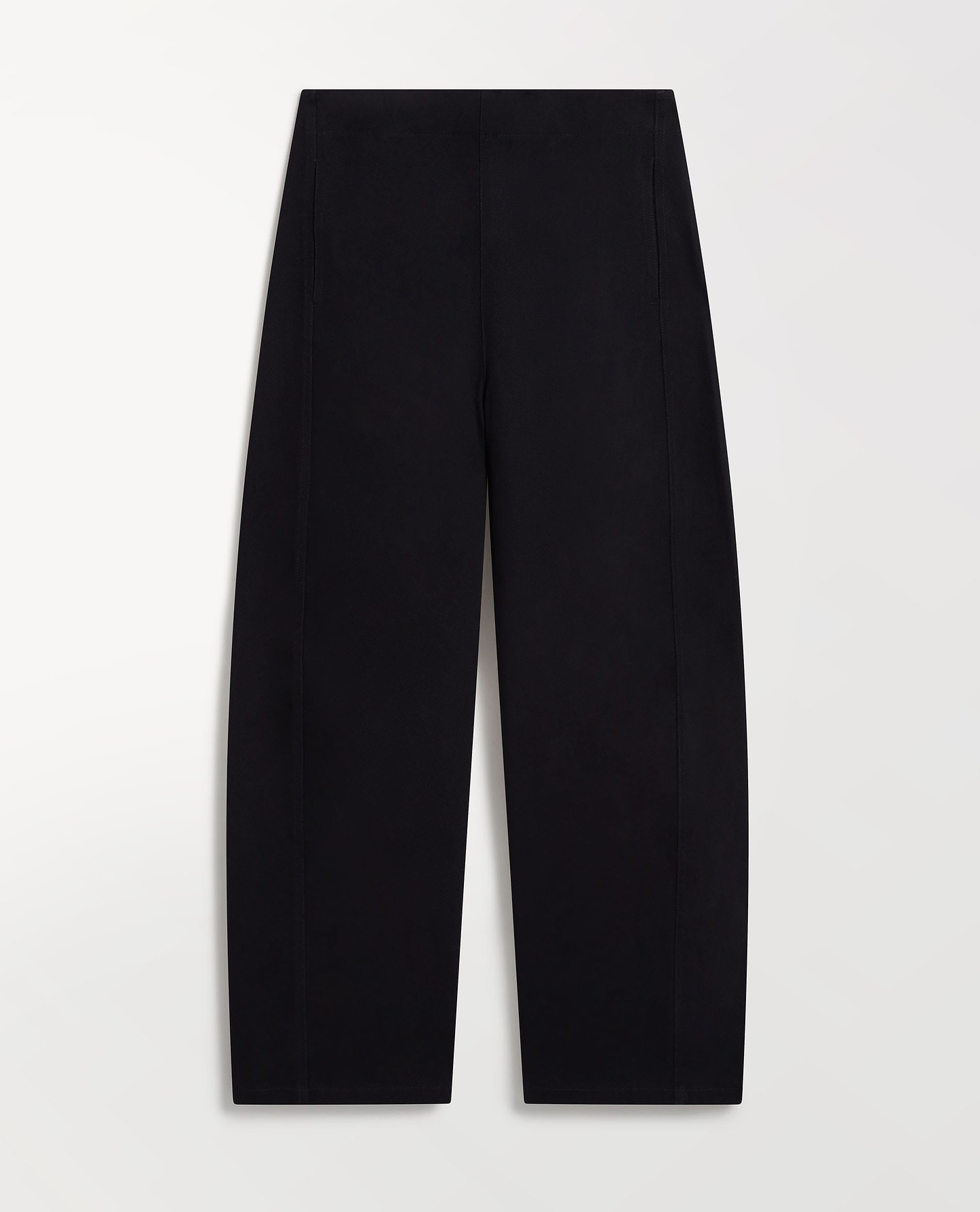 Women's Organic Cotton Barrel Leg Jean - Washed Black