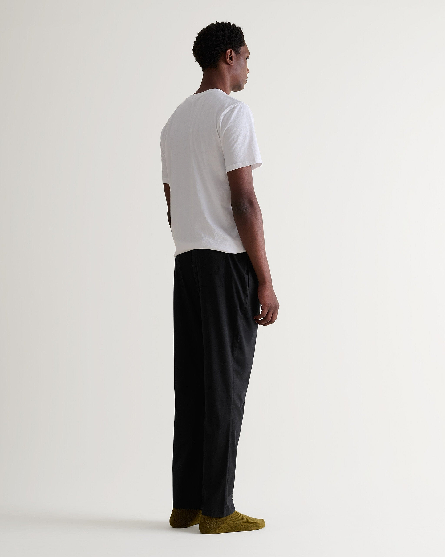 Men's Organic Cotton Pyjama Bottom - Charcoal