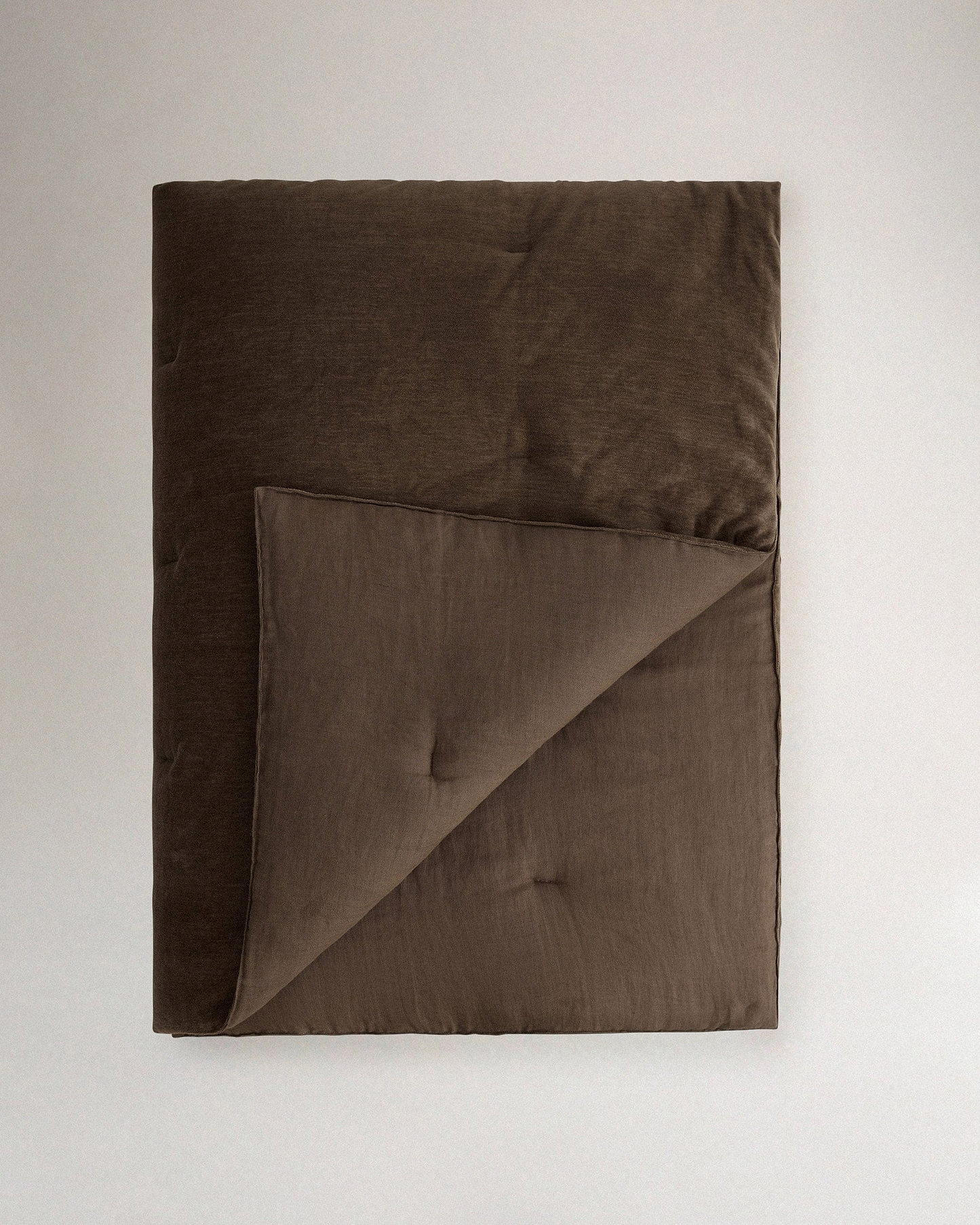 Cotton Velvet Quilt - Tobacco