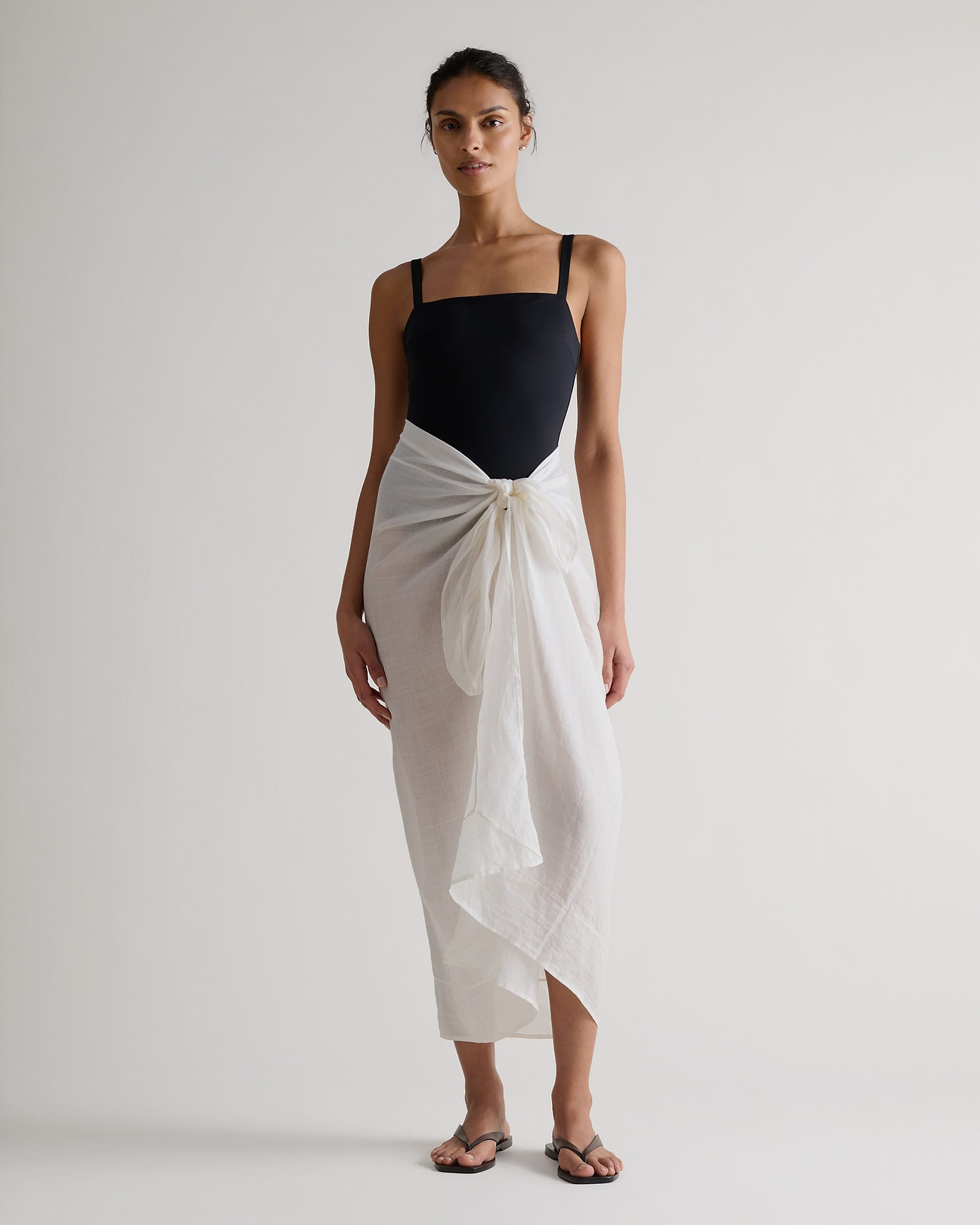 Wear as wrap, skirt or coverup