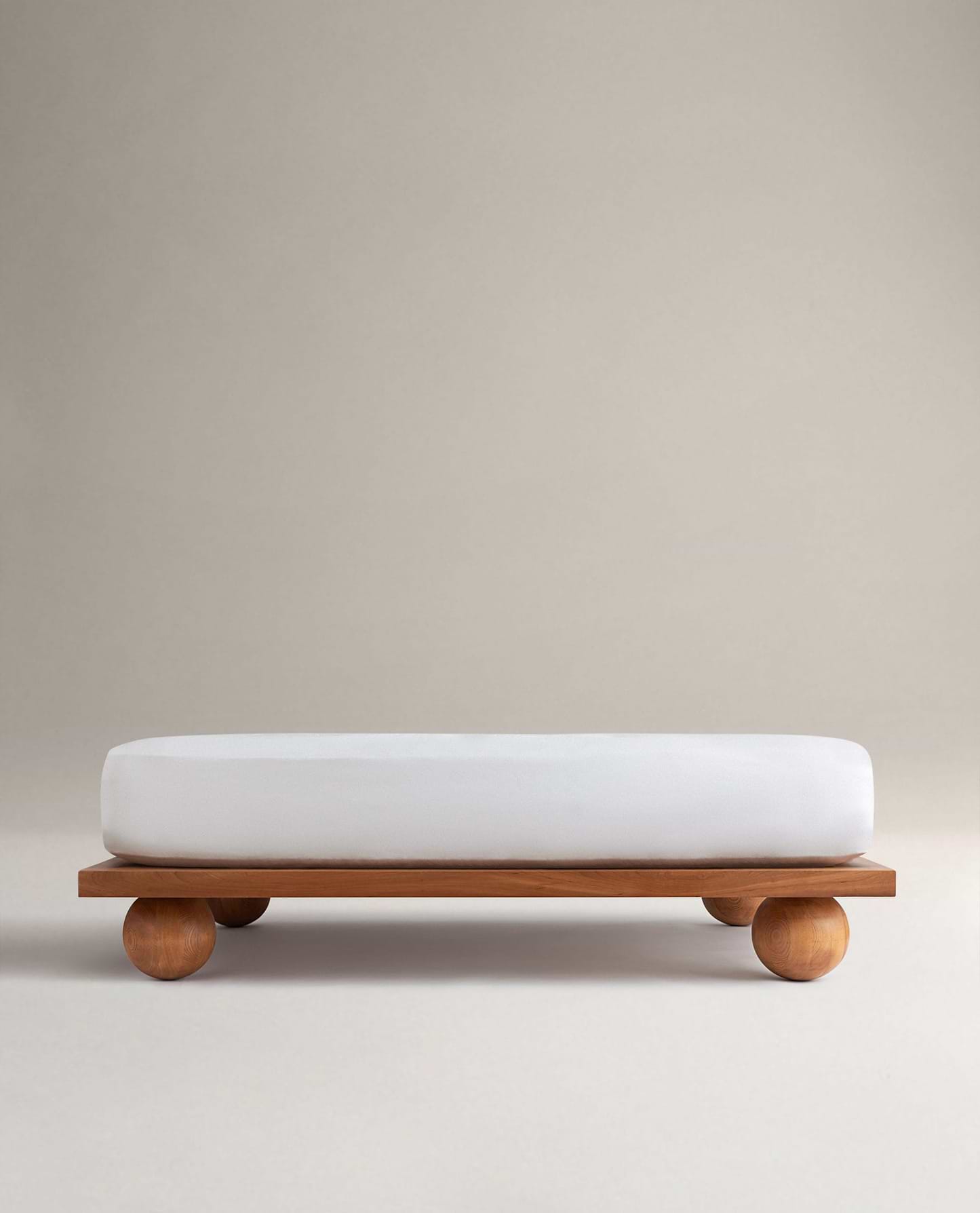 Relaxed & Refined Linen Fitted Sheet - White