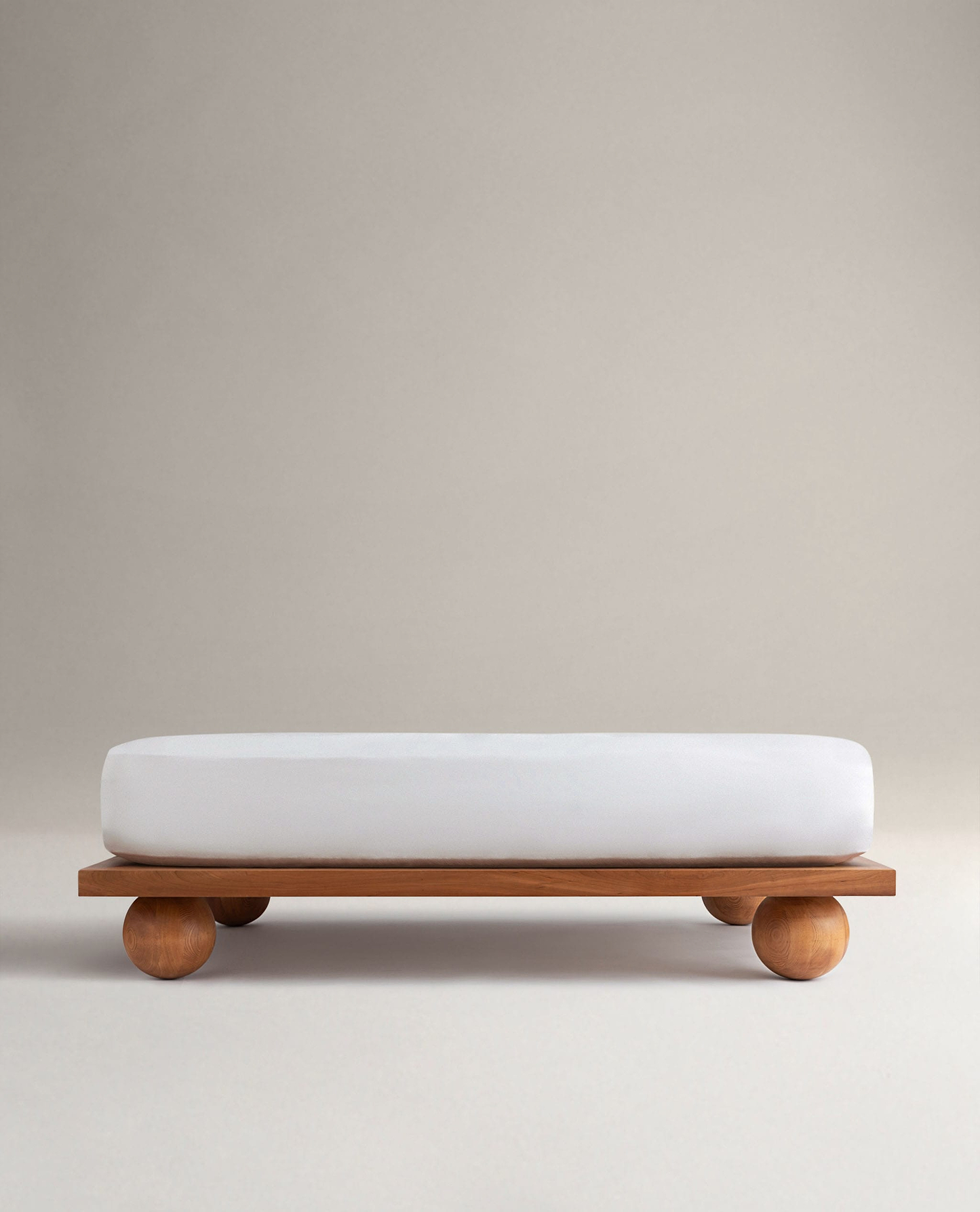 Relaxed & Refined Linen Fitted Sheet - White