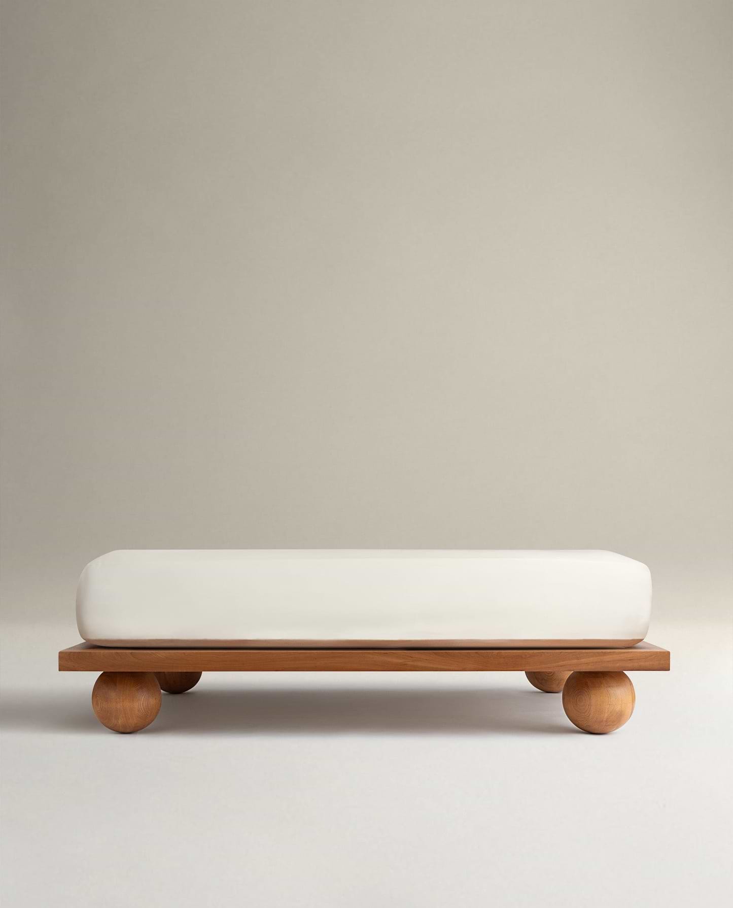 Soft & Smooth Premium Cotton Fitted Sheet - Buttermilk