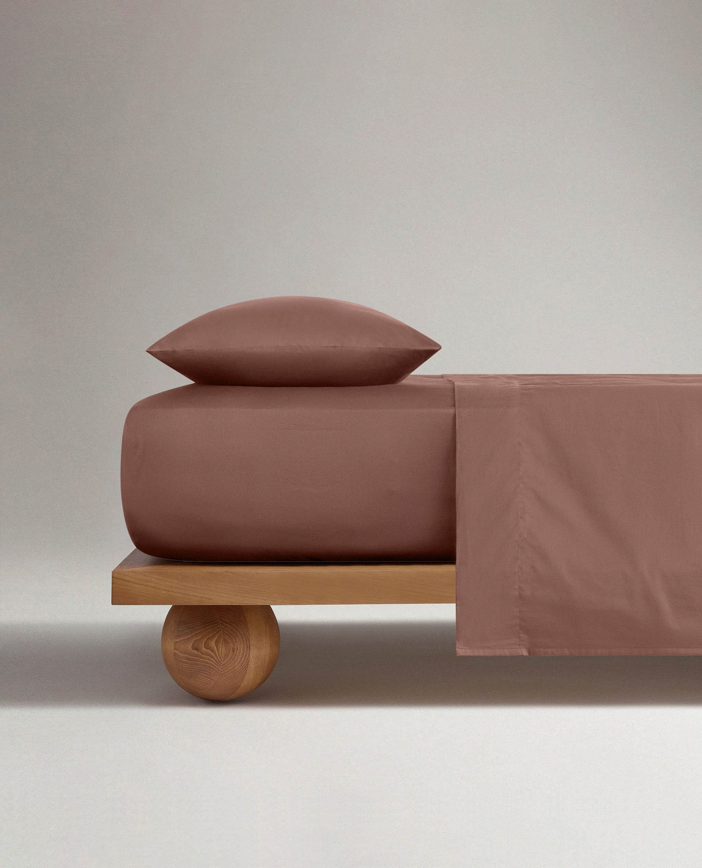 Soft & Smooth Cotton Sateen Duvet Cover - Deep Clay