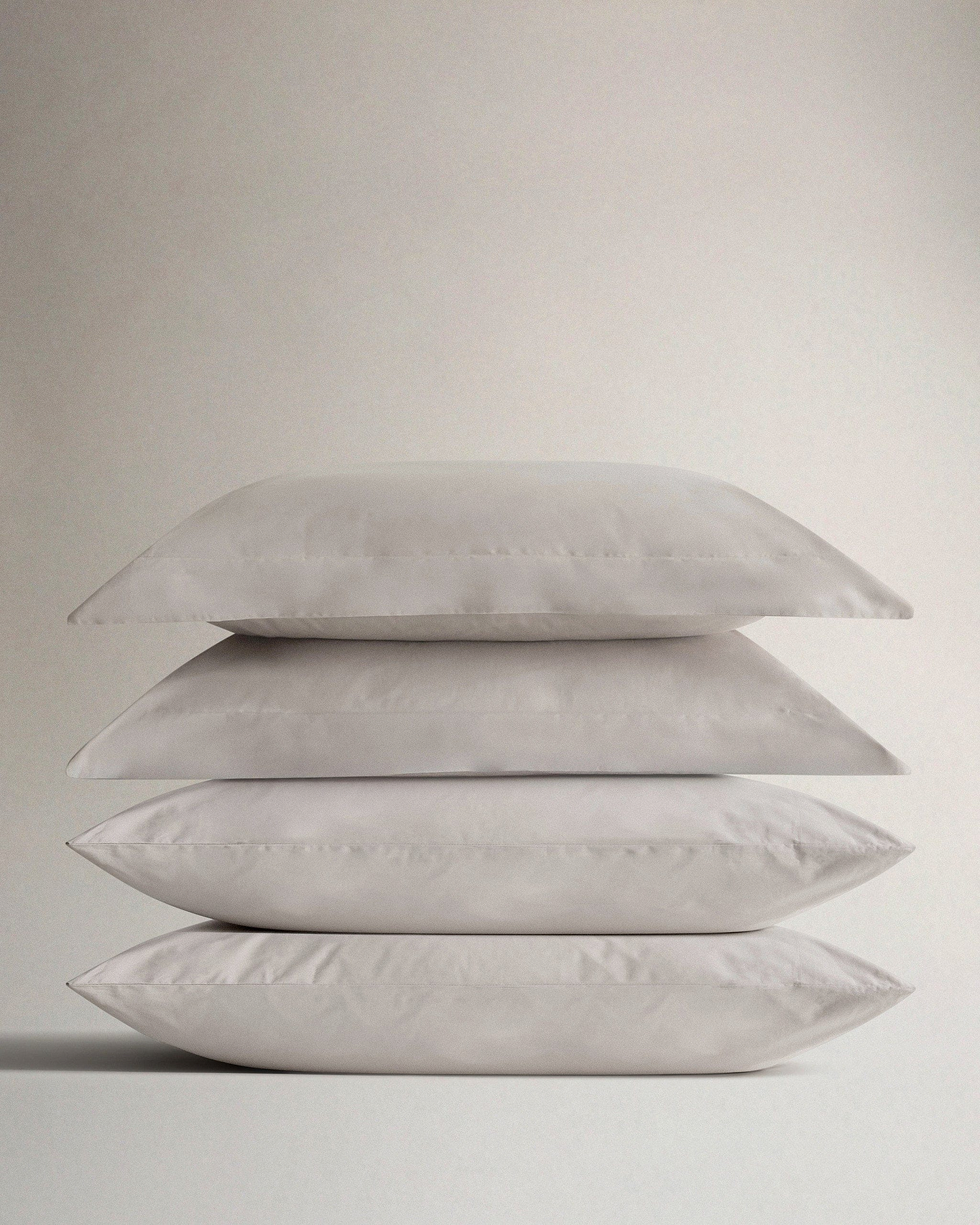 The Soft & Smooth Cotton Pillowcase Bundle (Set of 4) - Pebble