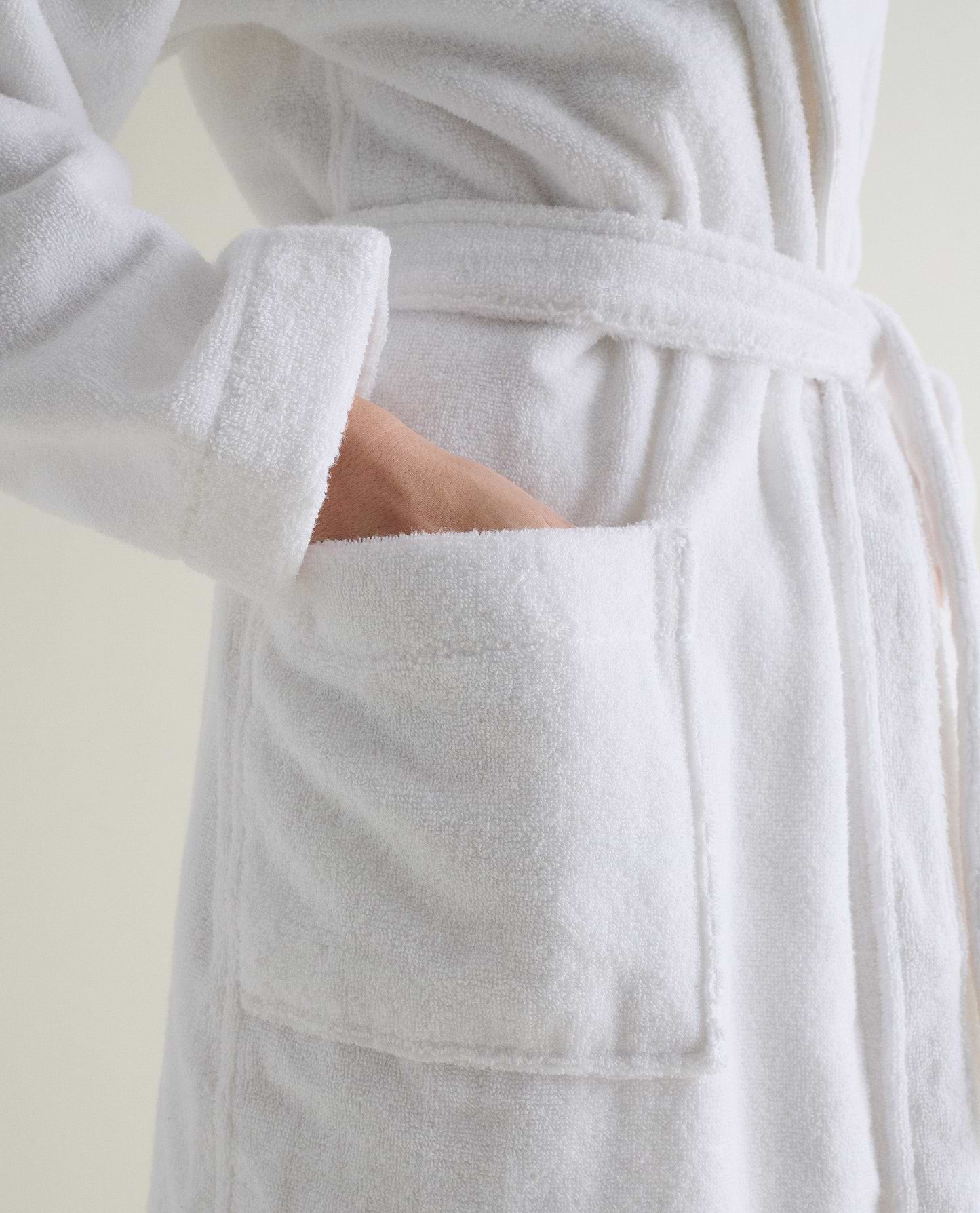 Women's Terry Bathrobe - White