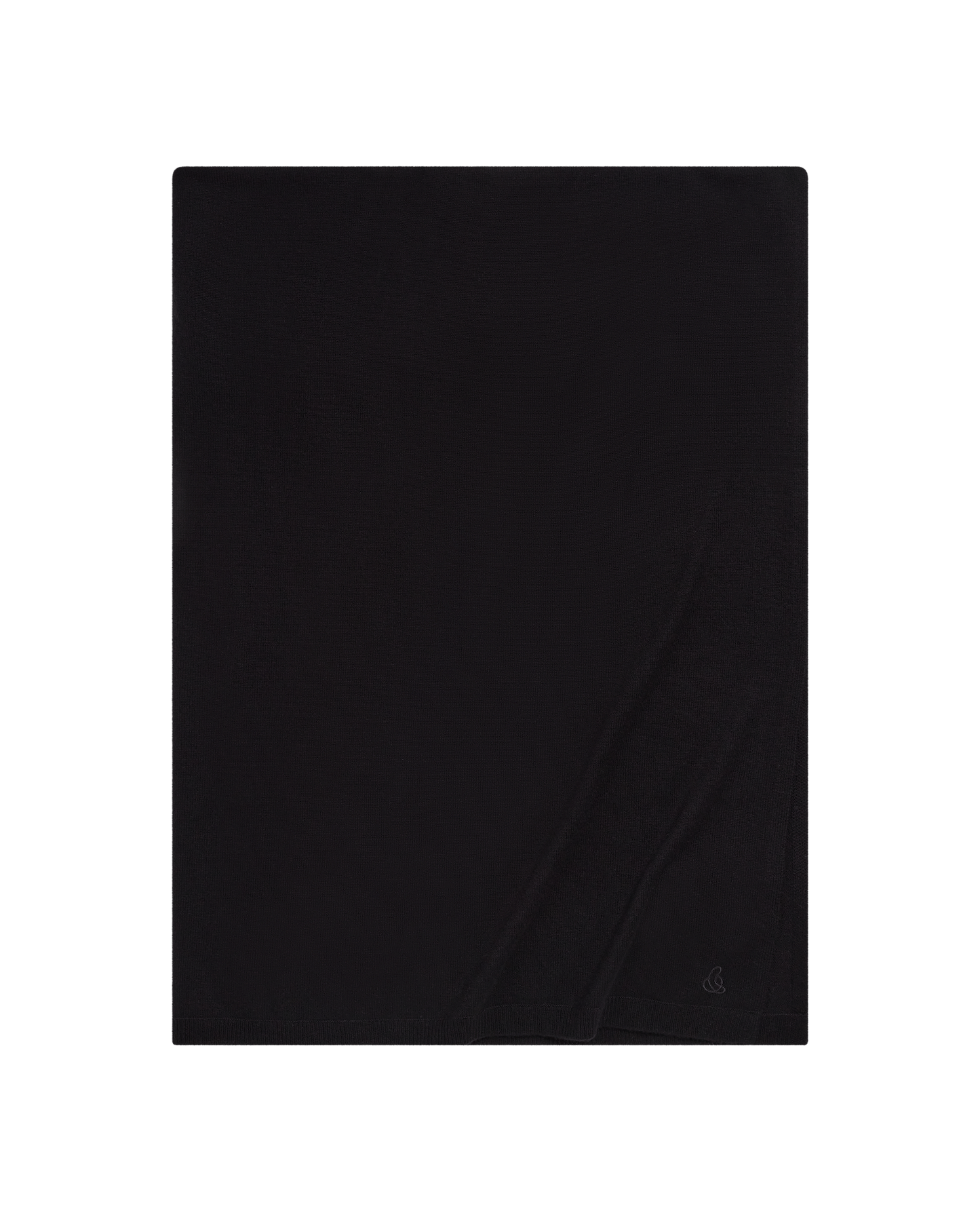 Oversized Finest Cashmere Wrap - Black