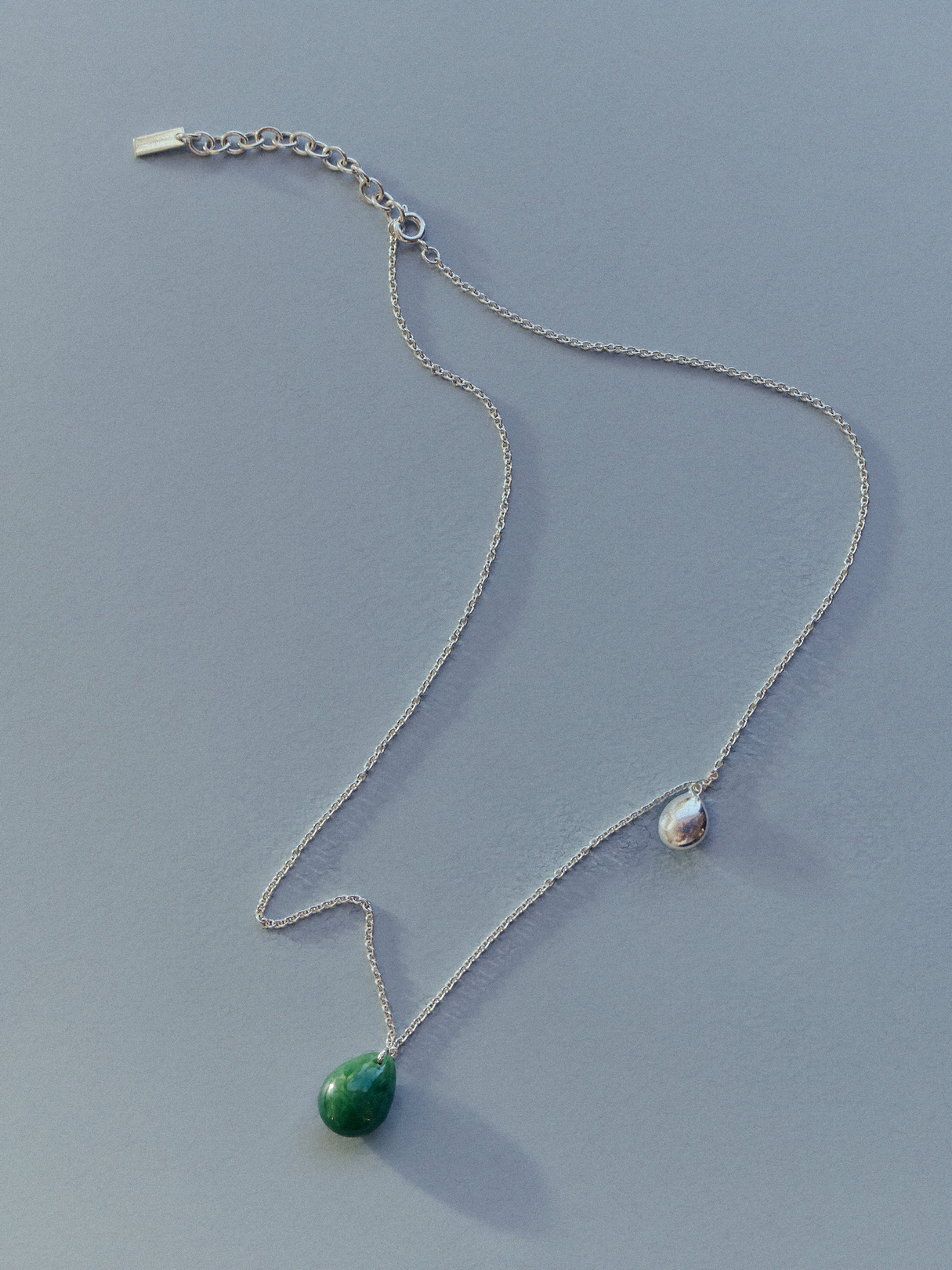 Silver-plated Recycled Brass & Resin