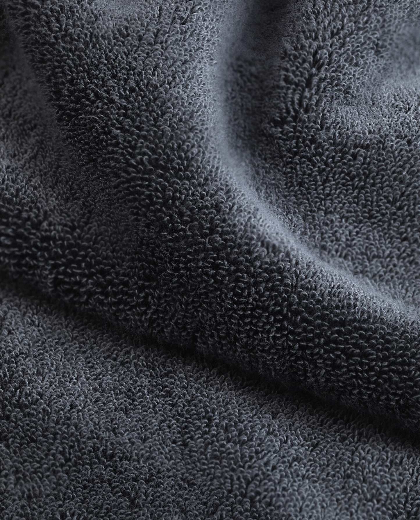 Turkish Face Towels (Pack of 2) - Charcoal