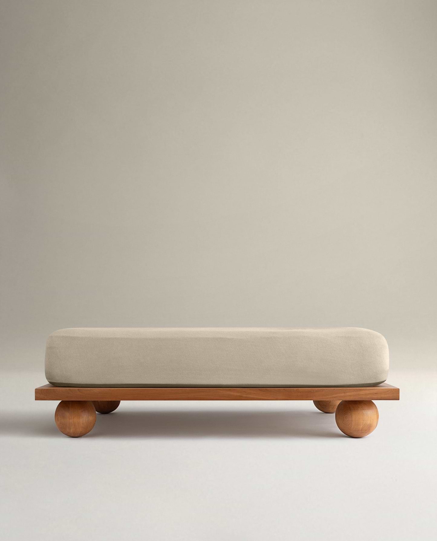 Image 1 of 4 showing Rise & Fall's Relaxed & Refined European flax™ linen fitted sheet in natural.