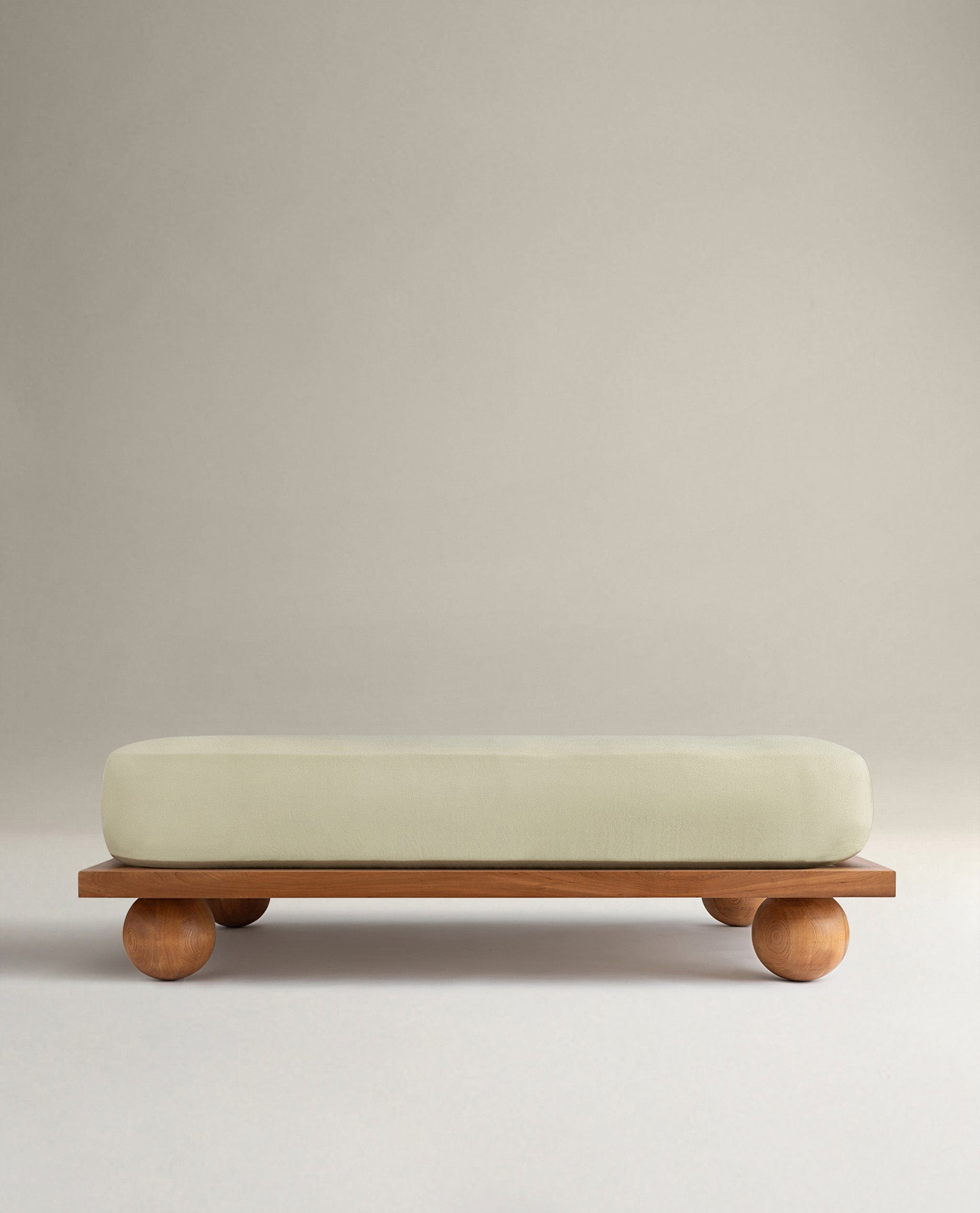 Image 1 of 5 showing Rise & Fall's Relaxed & Refined European flax™ linen fitted sheet in celery.