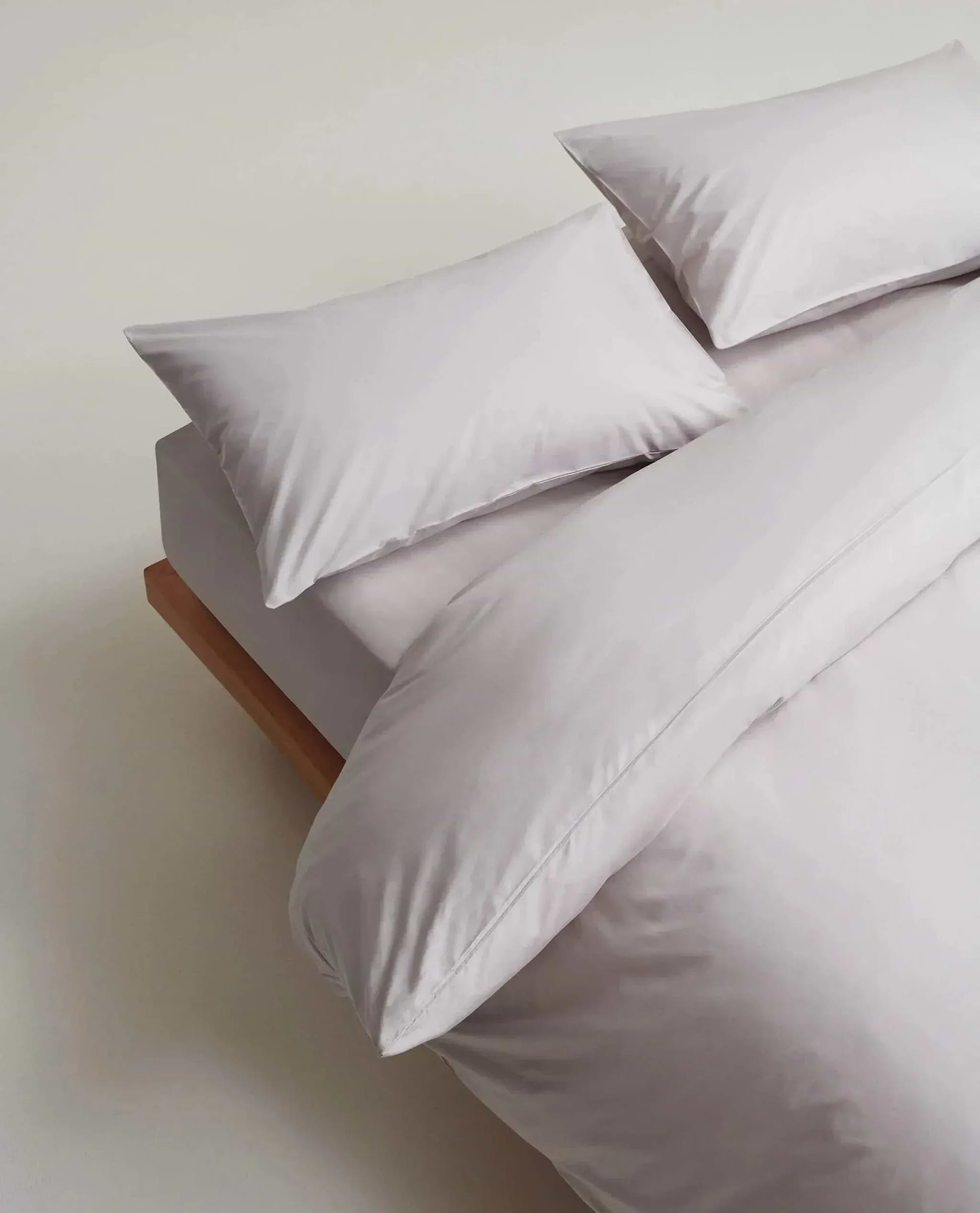 The Crisp & Cool Organic Deluxe Bundle - Pebble - King