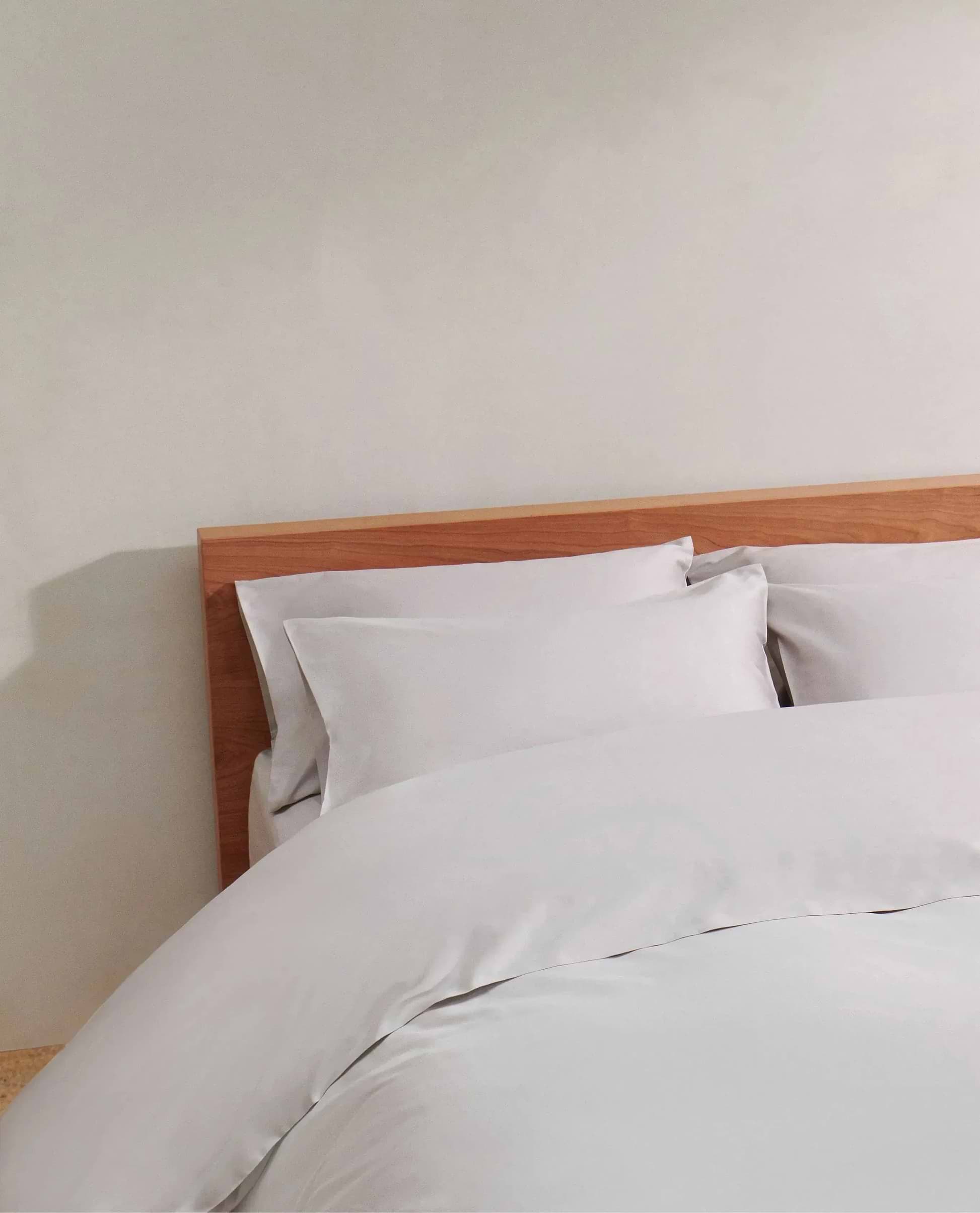 Soft & Smooth Cotton Deluxe Duvet Bundle - Pebble - Double