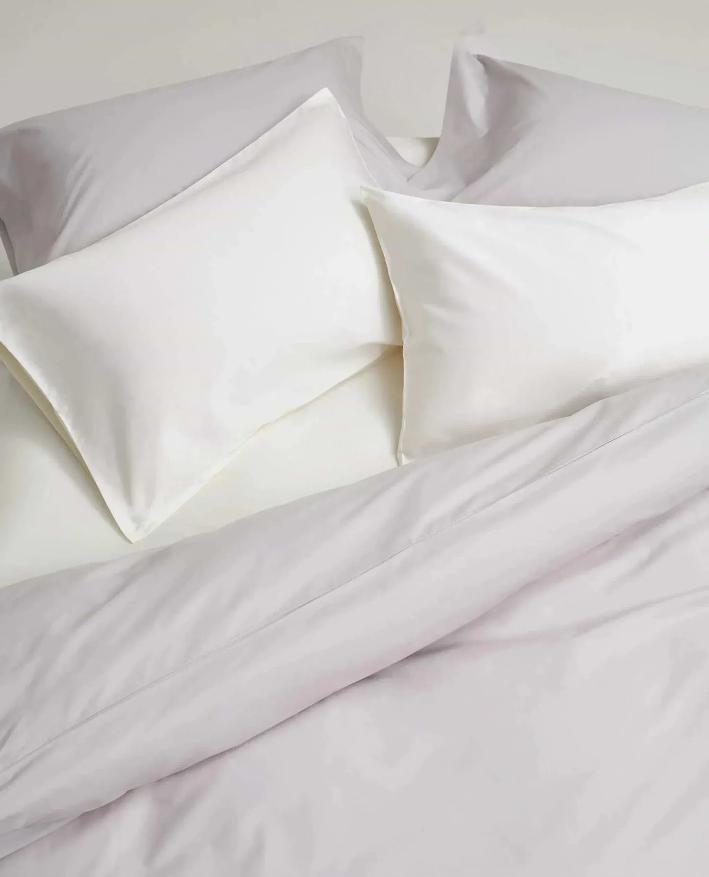 Soft & Smooth Cotton Deluxe Duvet Bundle - Pebble - AU Super King