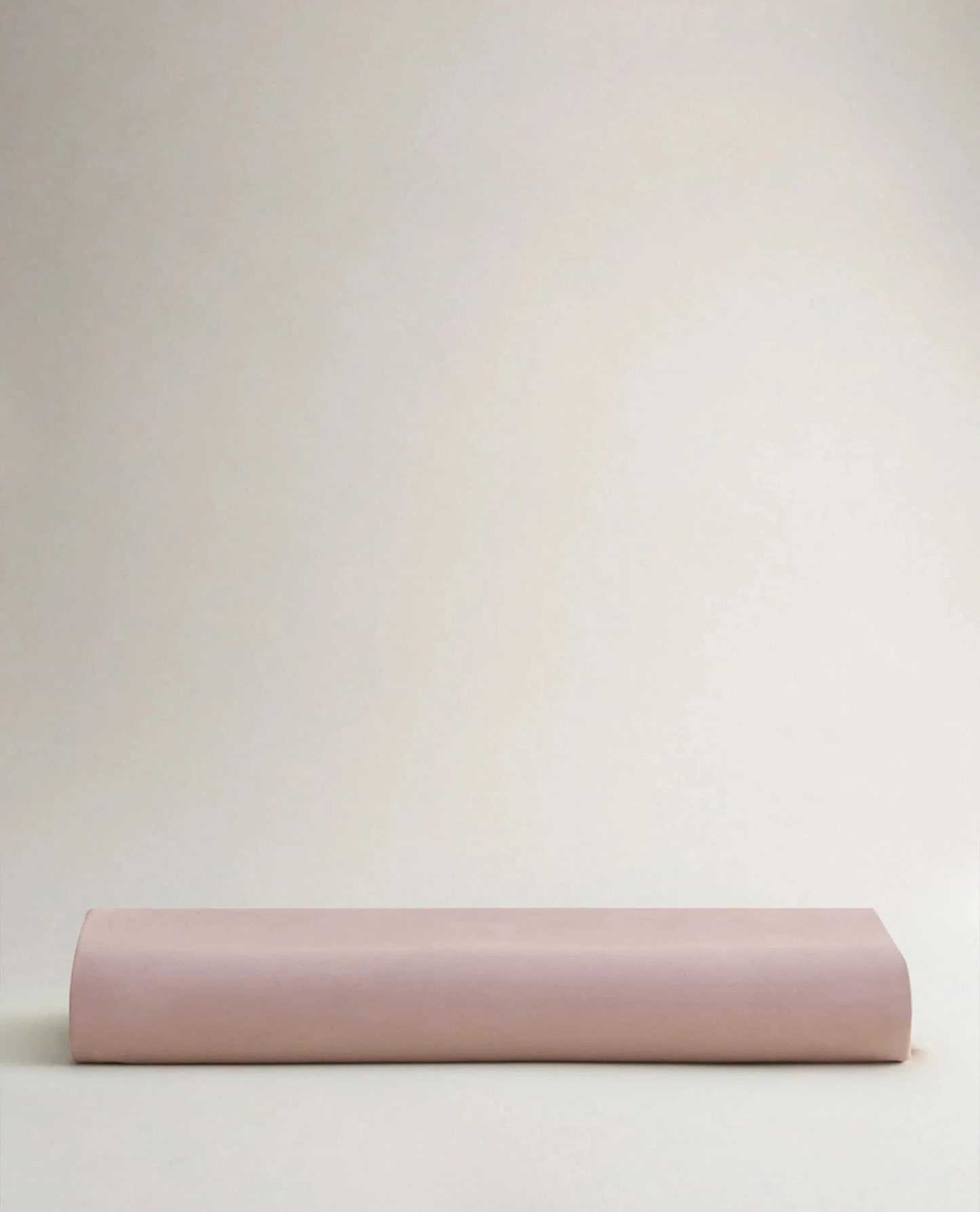Image 5 of 6 showing Rise & Fall's Crisp & Cool organic cotton fitted sheet in clay.