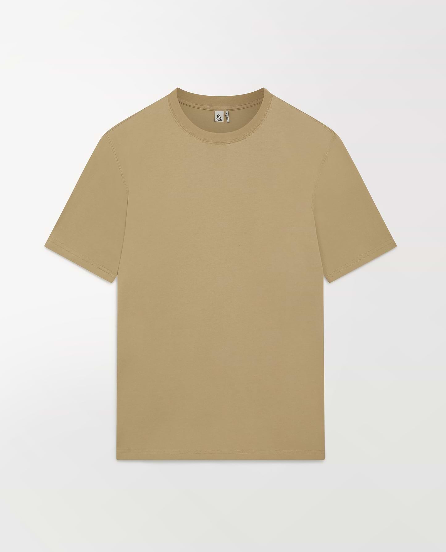 Men's Classic Cotton Crew Neck T-shirt - Smoky Olive