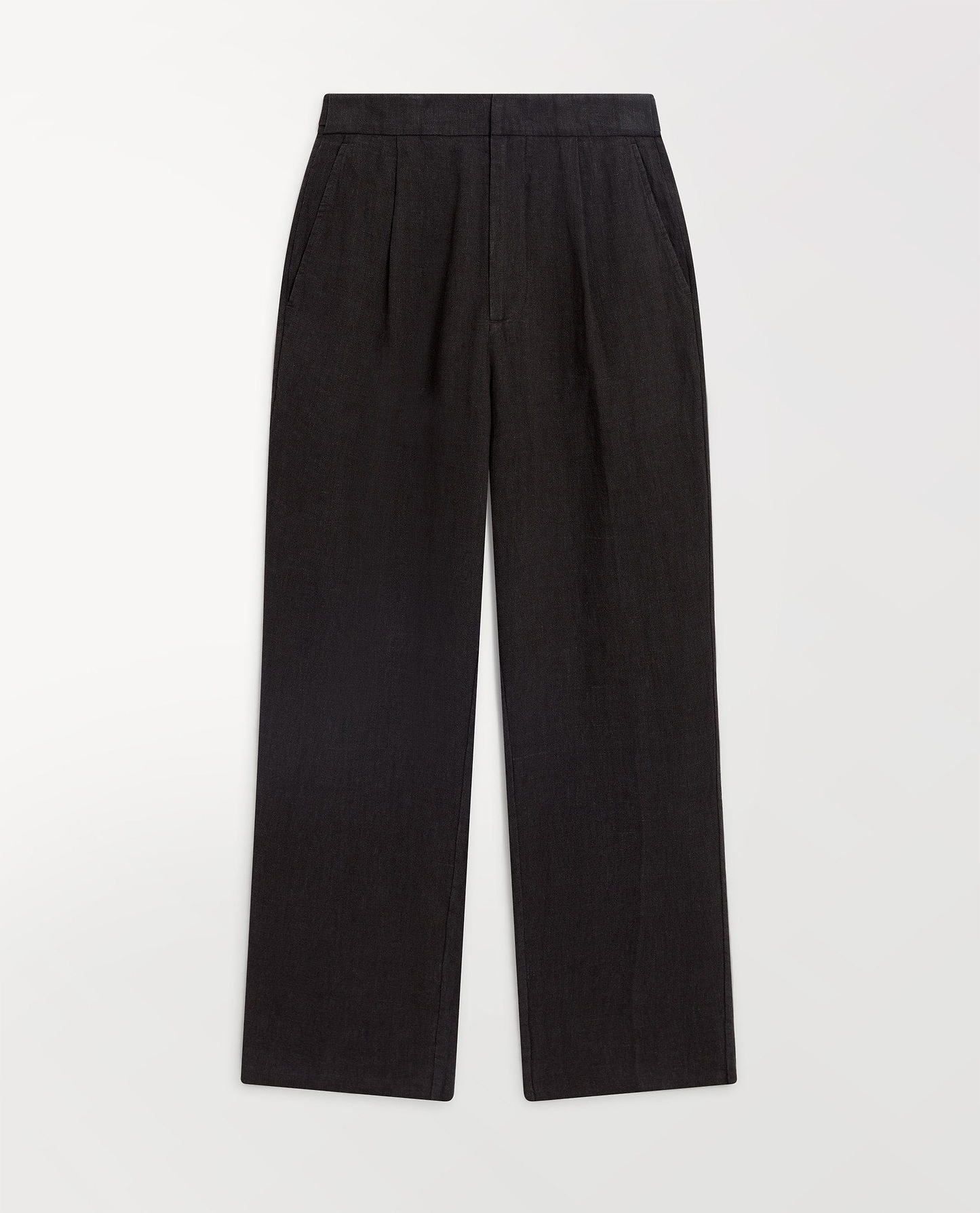 Men's European Flaxª Linen Suit Trousers - Smoke