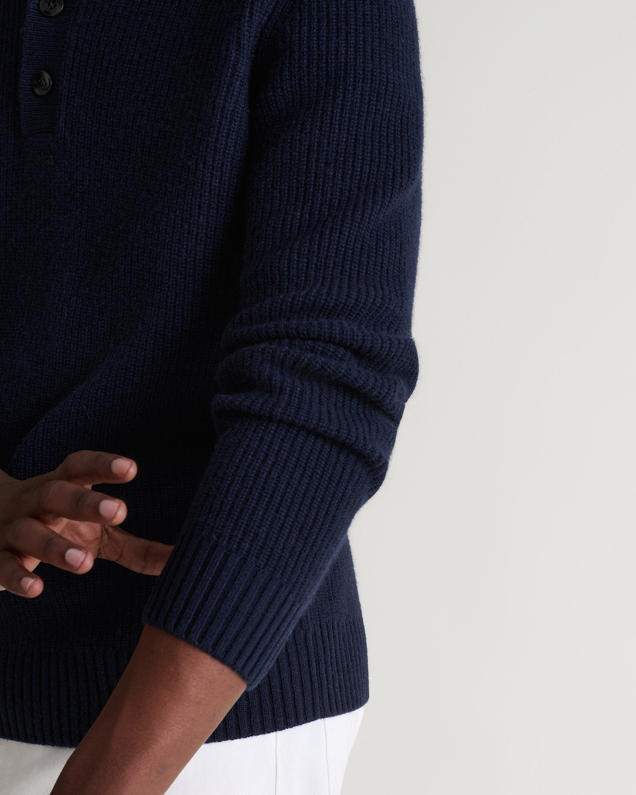 Traditional textured knit