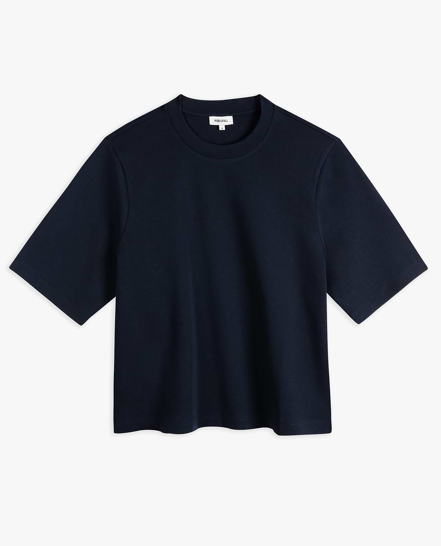 Women's Boxy Cotton T-shirt - Charcoal