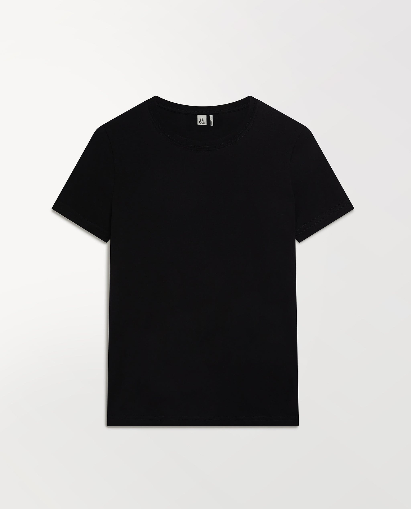 Classic Cotton Crew Neck T-shirt - Black