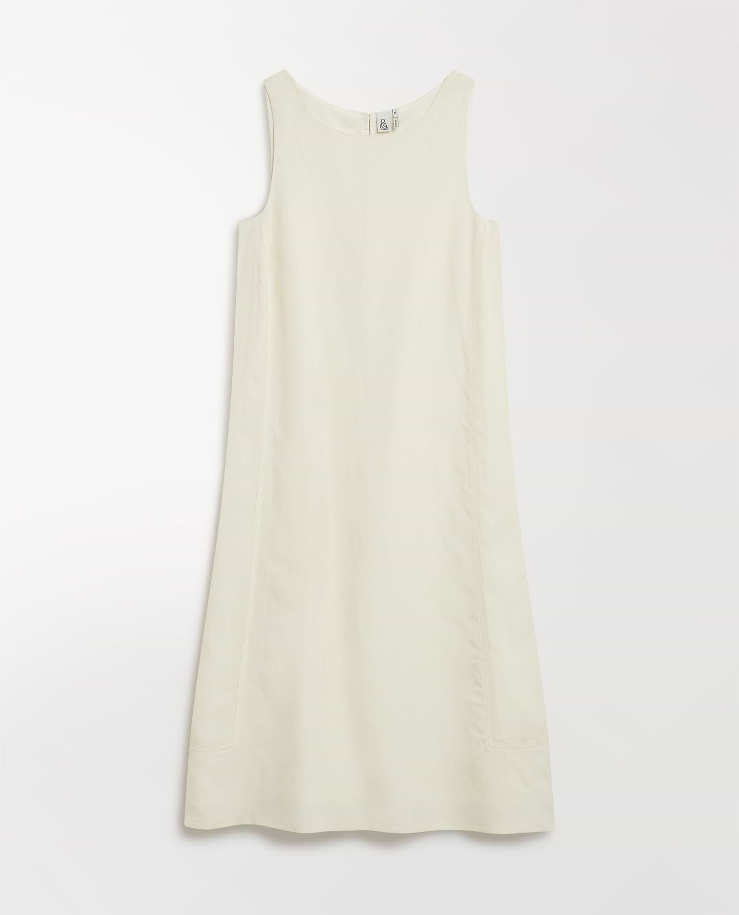 Women's Future-Linen Classic Mini Dress - Buttermilk